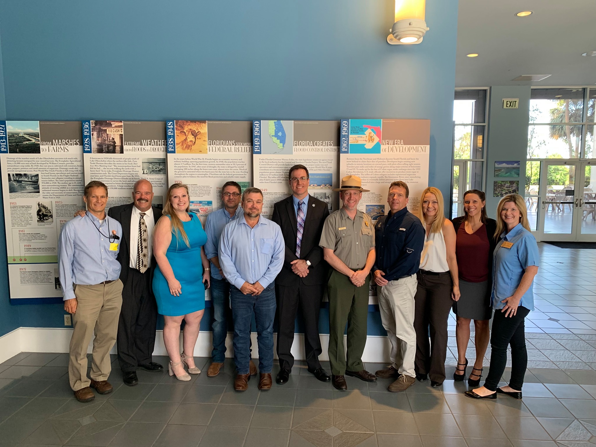 South - SFWMD, @MyFWC and Everglades National Park, all partners in the ...