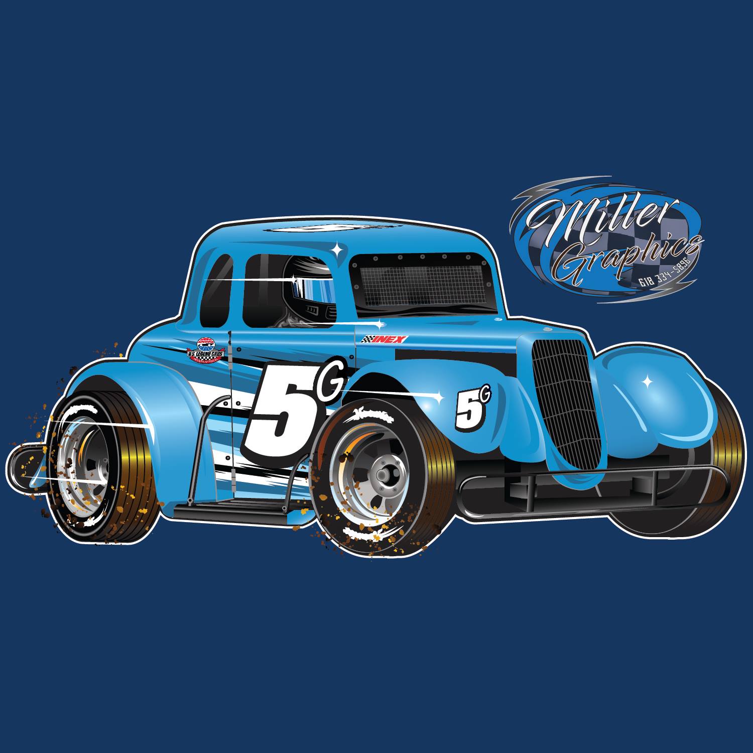 Miller Racing Graphics