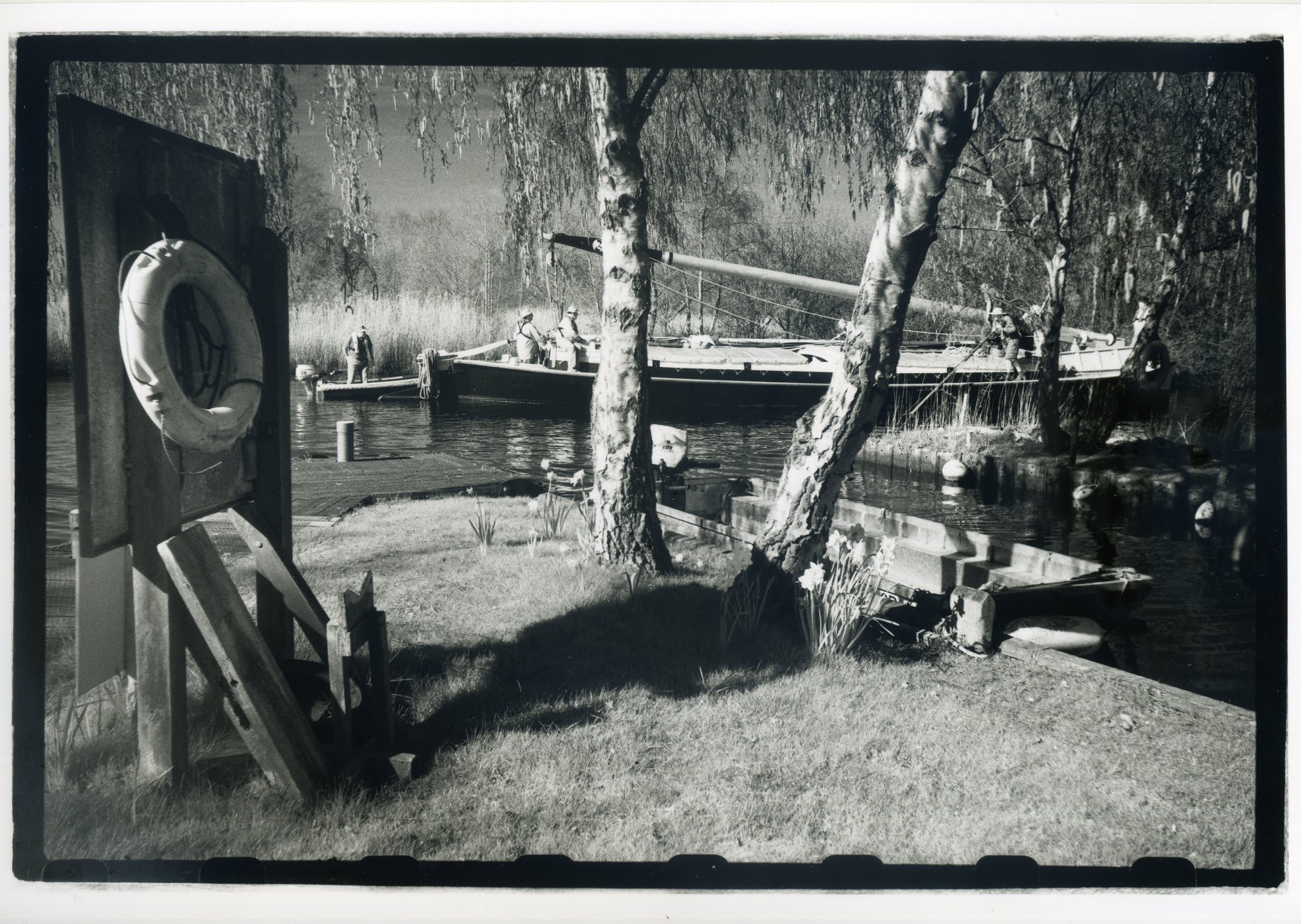 Norfolk Wherry Trust - Home of Albion - An unusual photo from one of ...