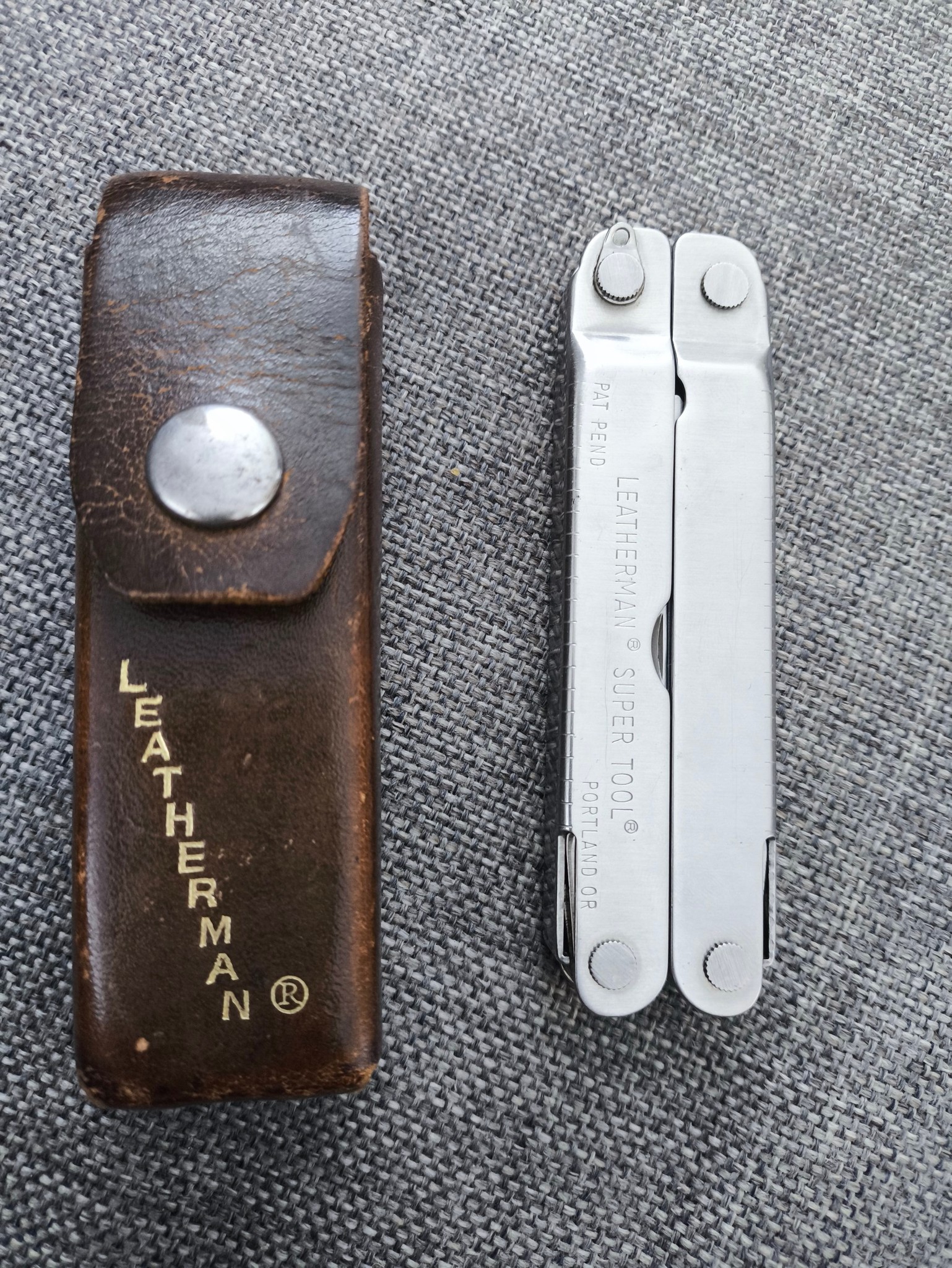 Leatherman supertool from 1996. Almost 30years old still in great 