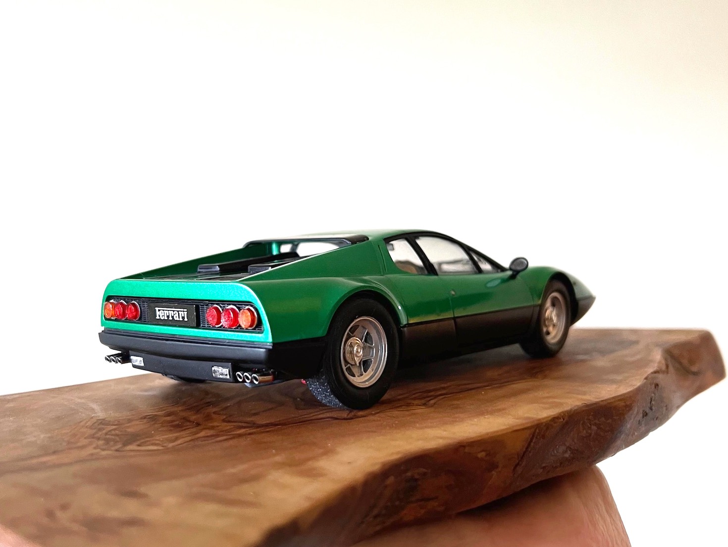 Restored Ferrari 365 GT4 BB 1/24 scale model