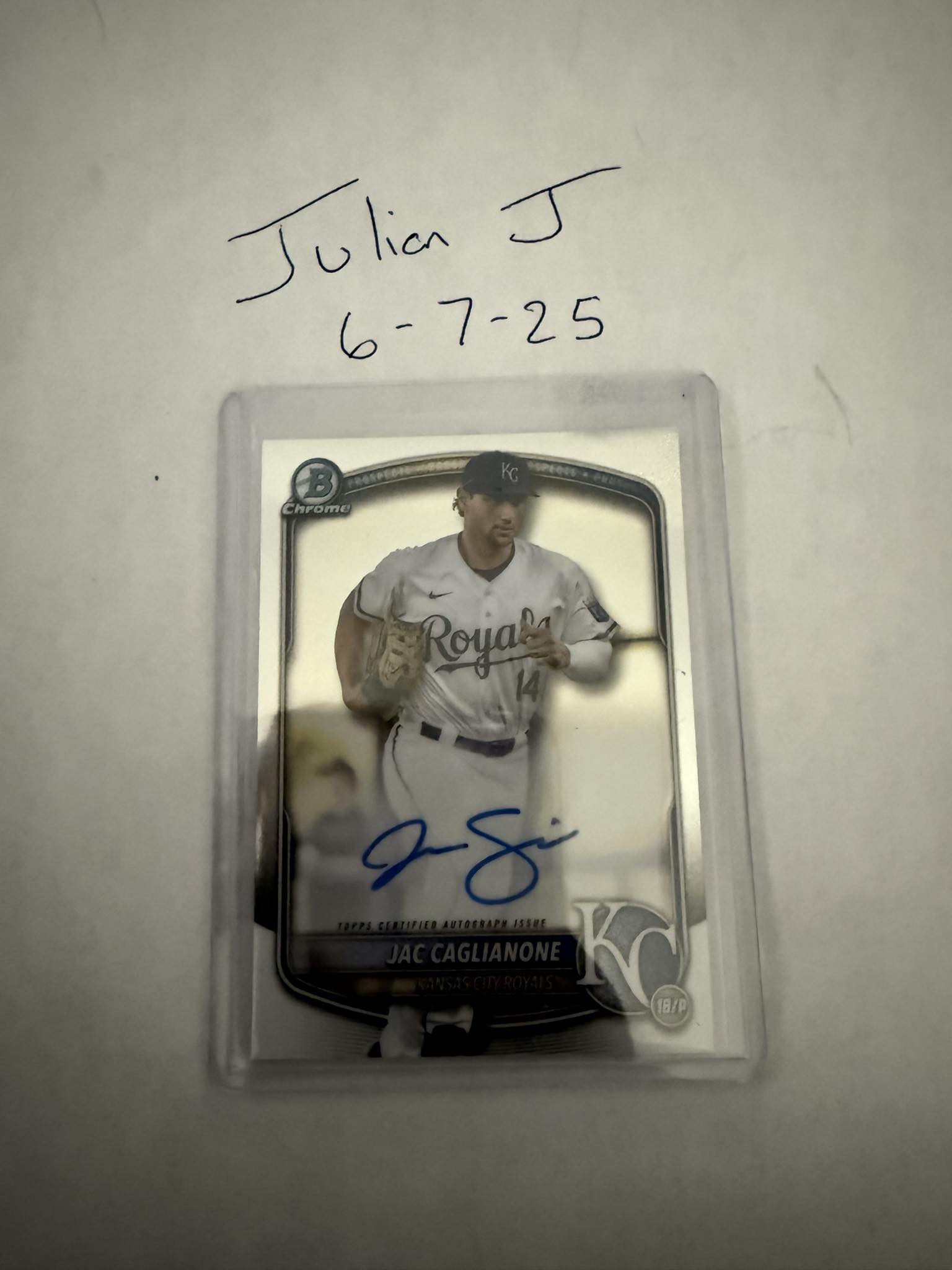 Cade Horton auto baseball card for sale