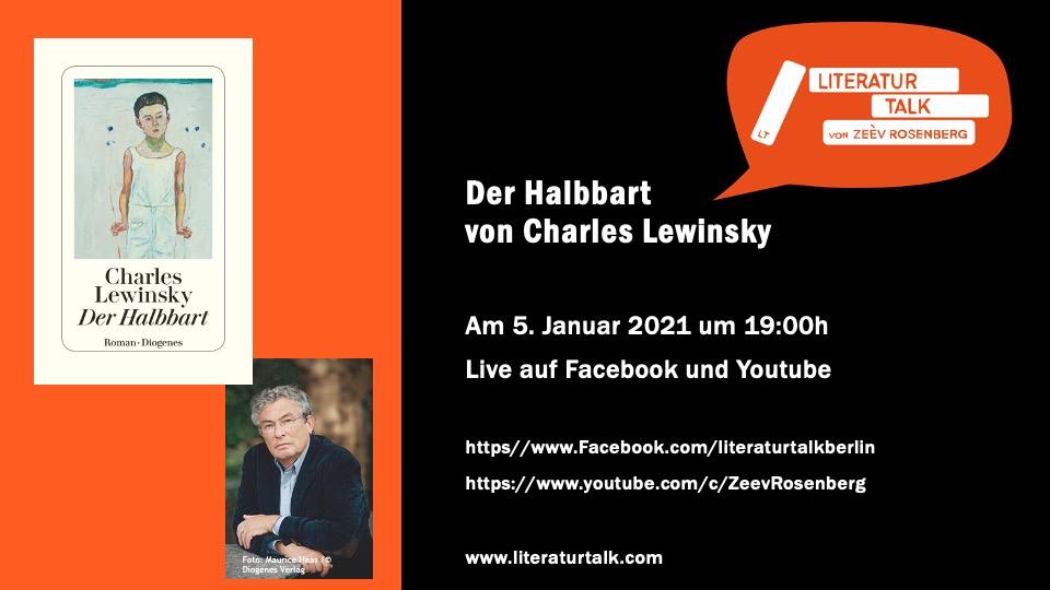 Literatur Talk mit Charles Lewinsky über sein Buch 