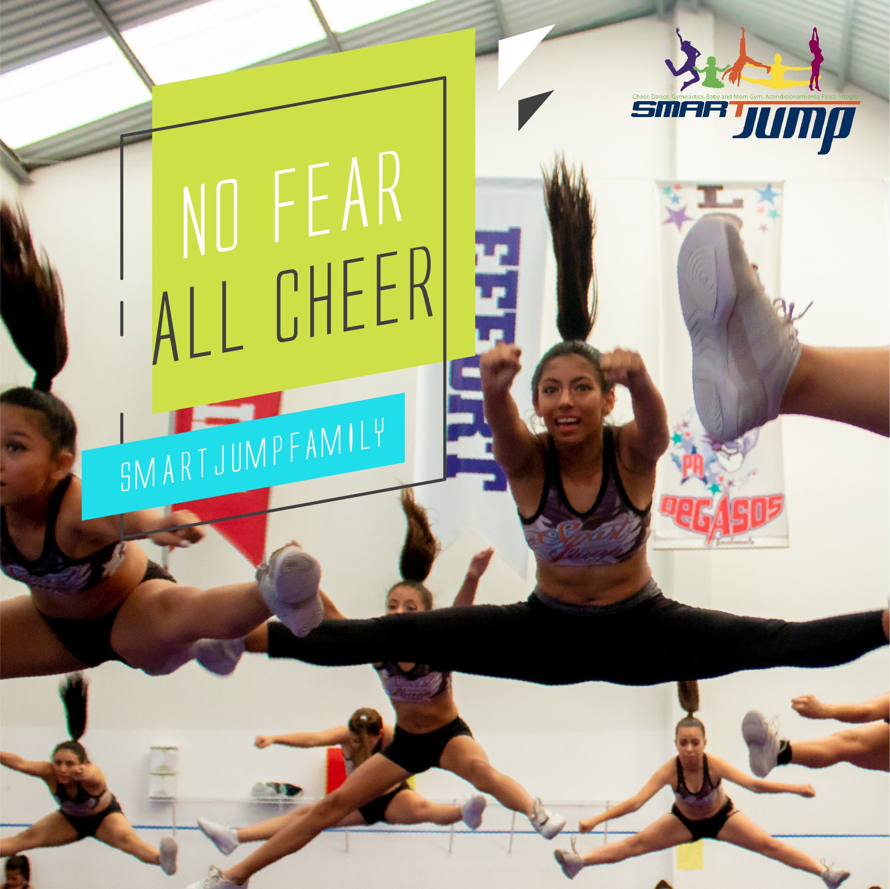 SMART JUMP - Se valiente!... #Cheer #Porrismo...