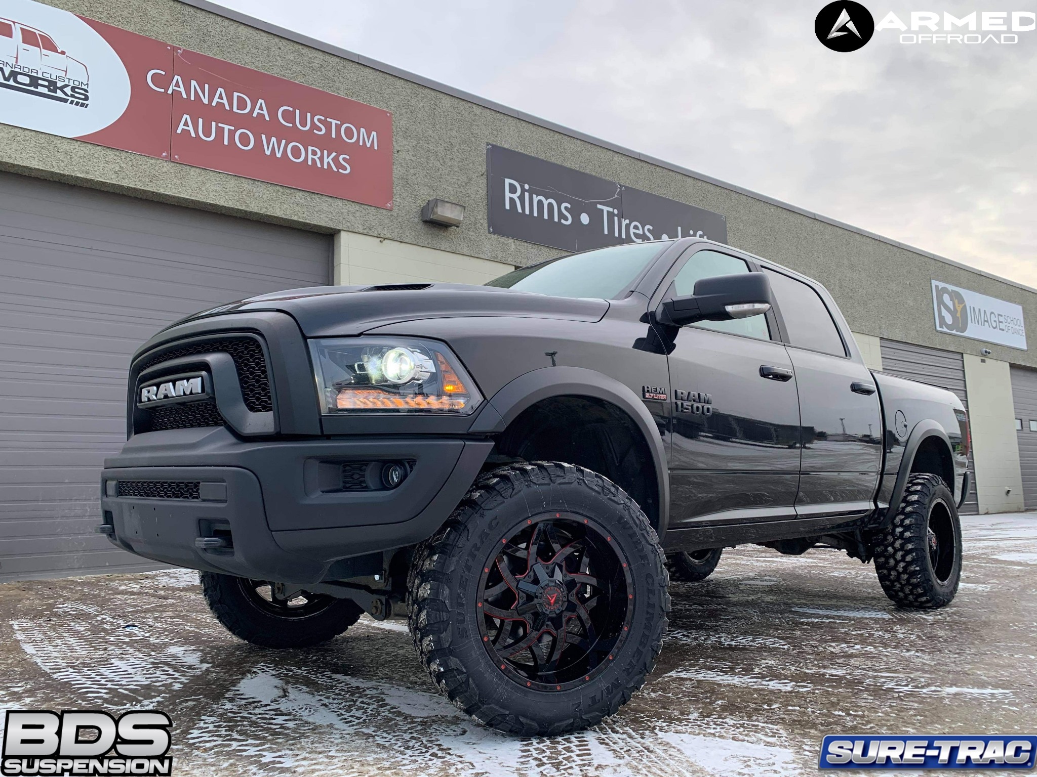 Canada - Lifted Ram 1500 set up with some Armed Razors! Wrapped in ...