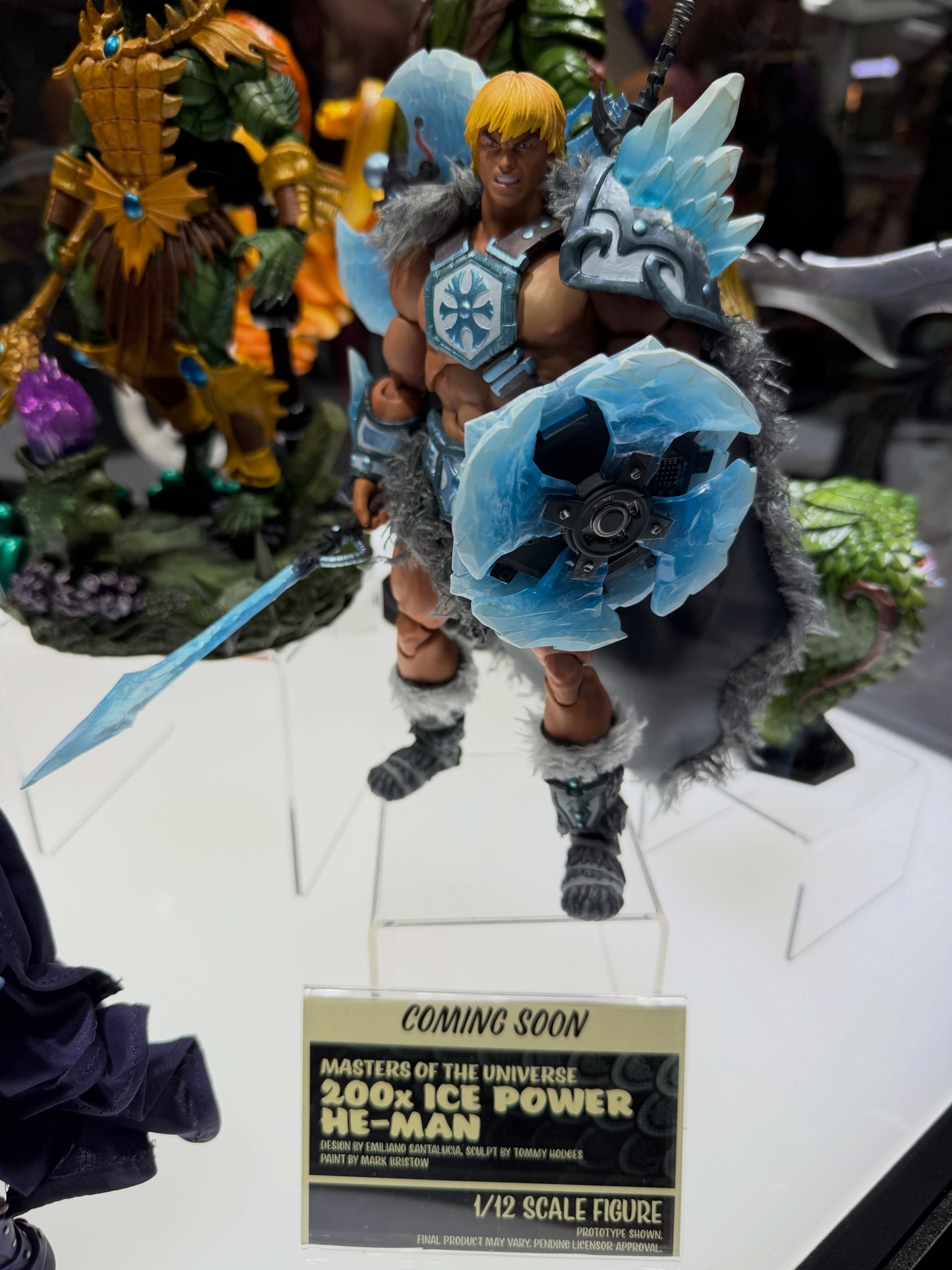 Mondo's 1/12 scale He-Man and Skeletor figures