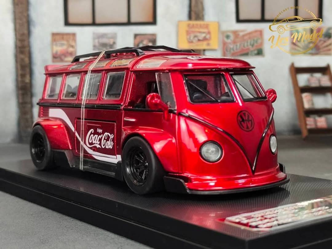 1950-1967 VW Volkswagen TYPE2 T1 Pannello Furgone Sprite 1:64