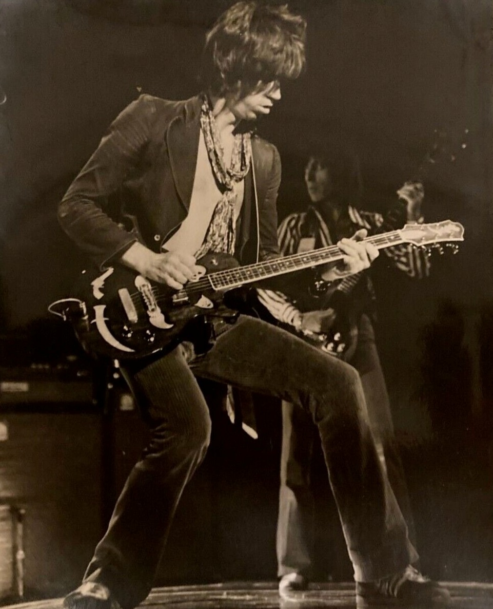 Keith Richards onstage at the Capitol Theater, Passaic, NJ, June
