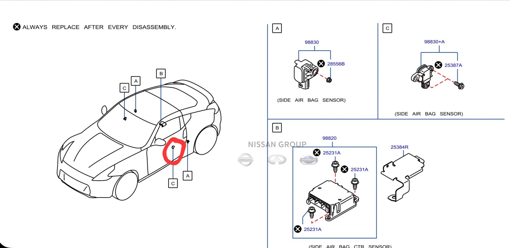 Busco algún sensor de velocidad 370z