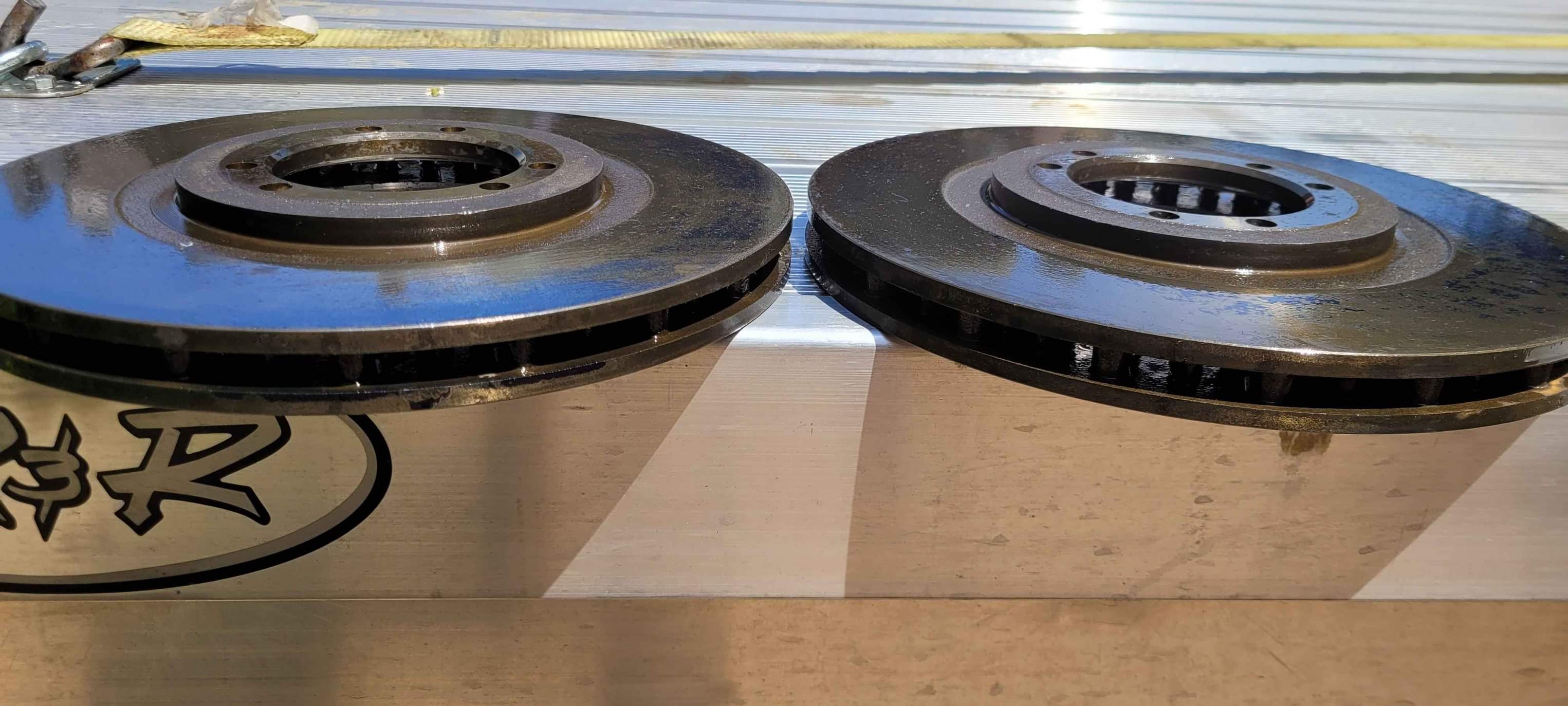 Quantity of 2 new HMMWV 12 Inch Vented Brake Rotors. New Old Stock ...