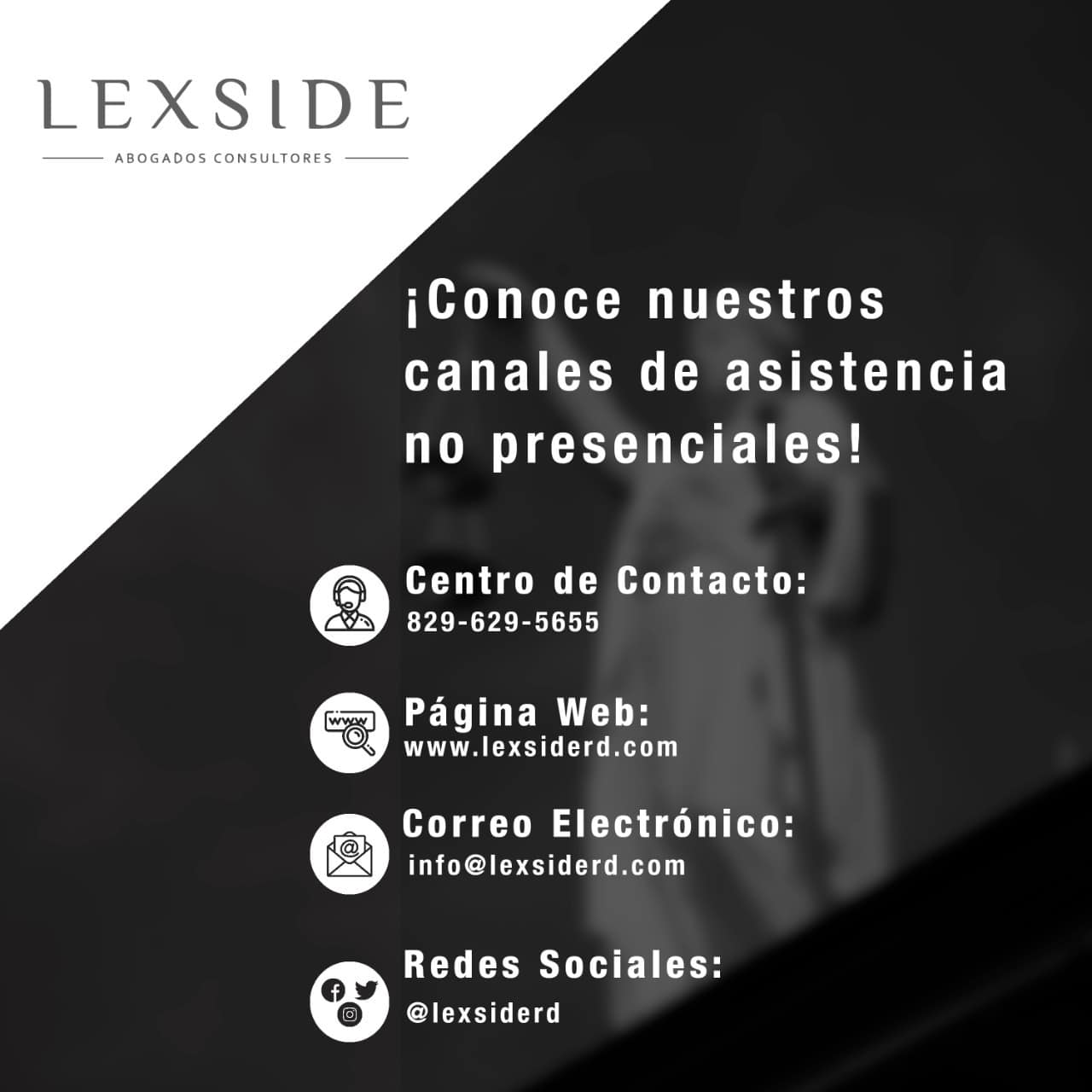 Conoces nuestros canales NO... - Lexside Abogados | Facebook