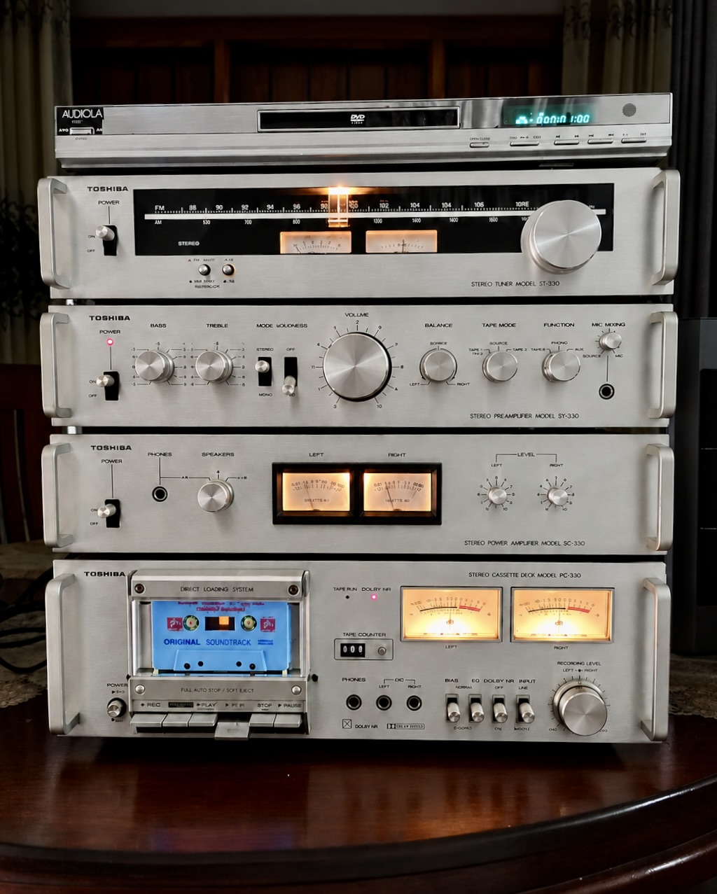 Toshiba SB-445 Integrated Amplifier #fblifestyle #vintagestereo