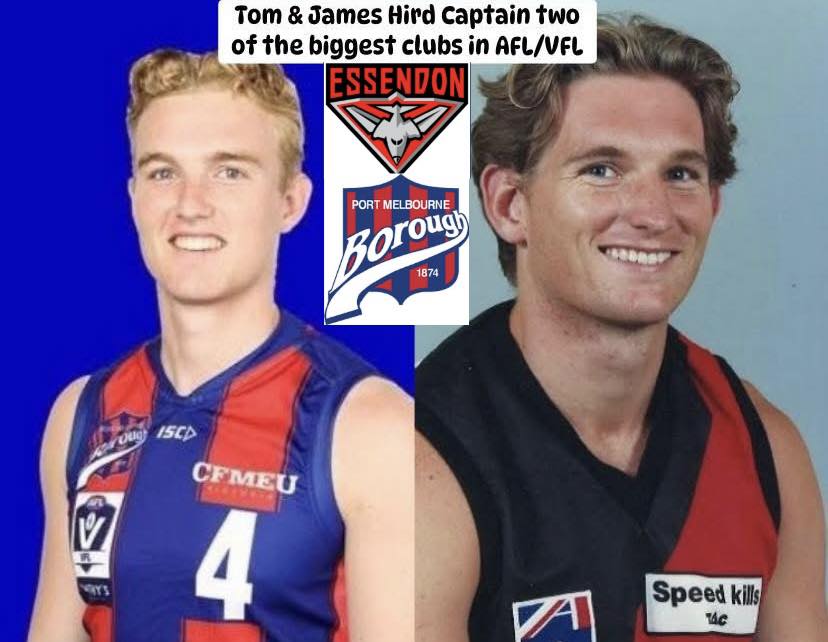 VFL - Tom Hird new Captain in the VFL. Father & Son captain two of ...