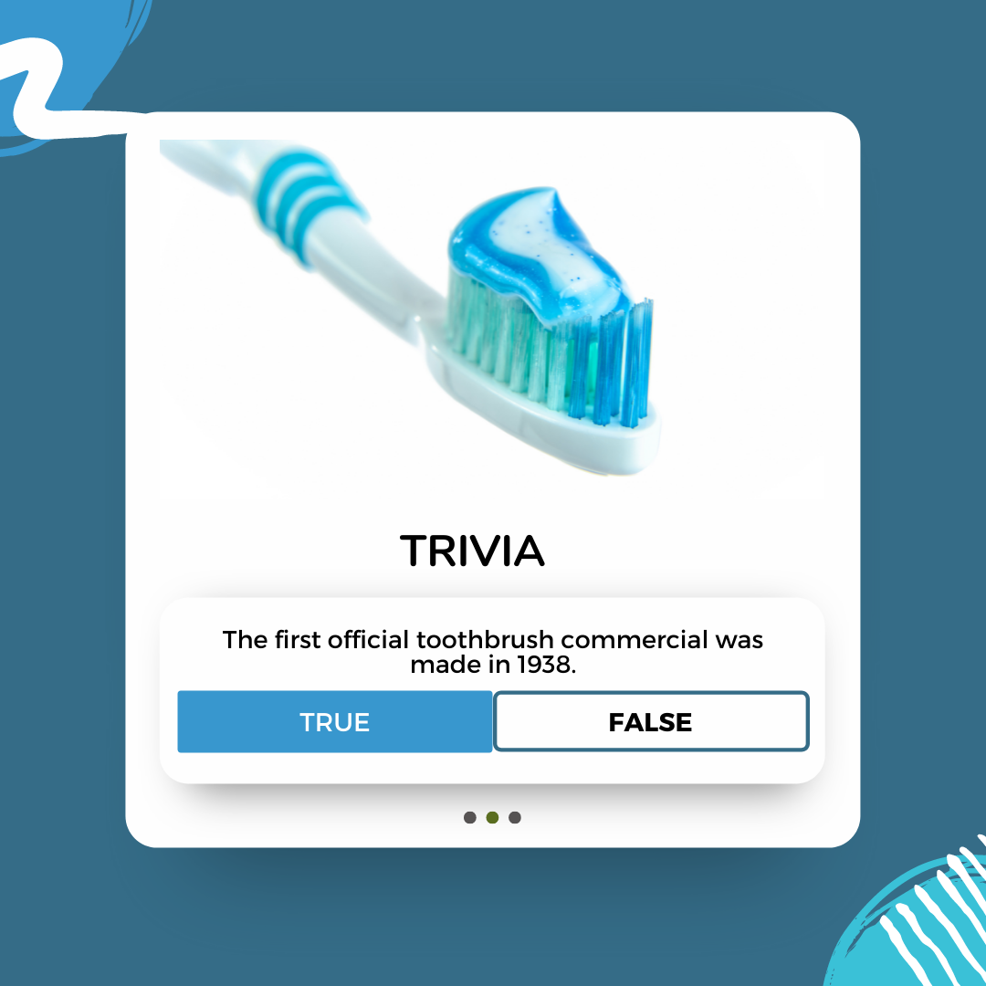 The first official toothbrush... - Premier Care Dental Group | Facebook