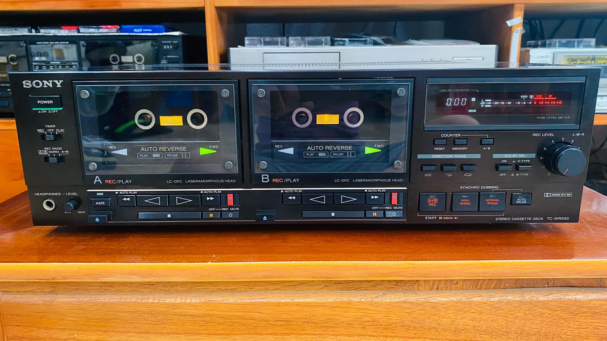 ラジオ・コンポ TC-WR930 SONY