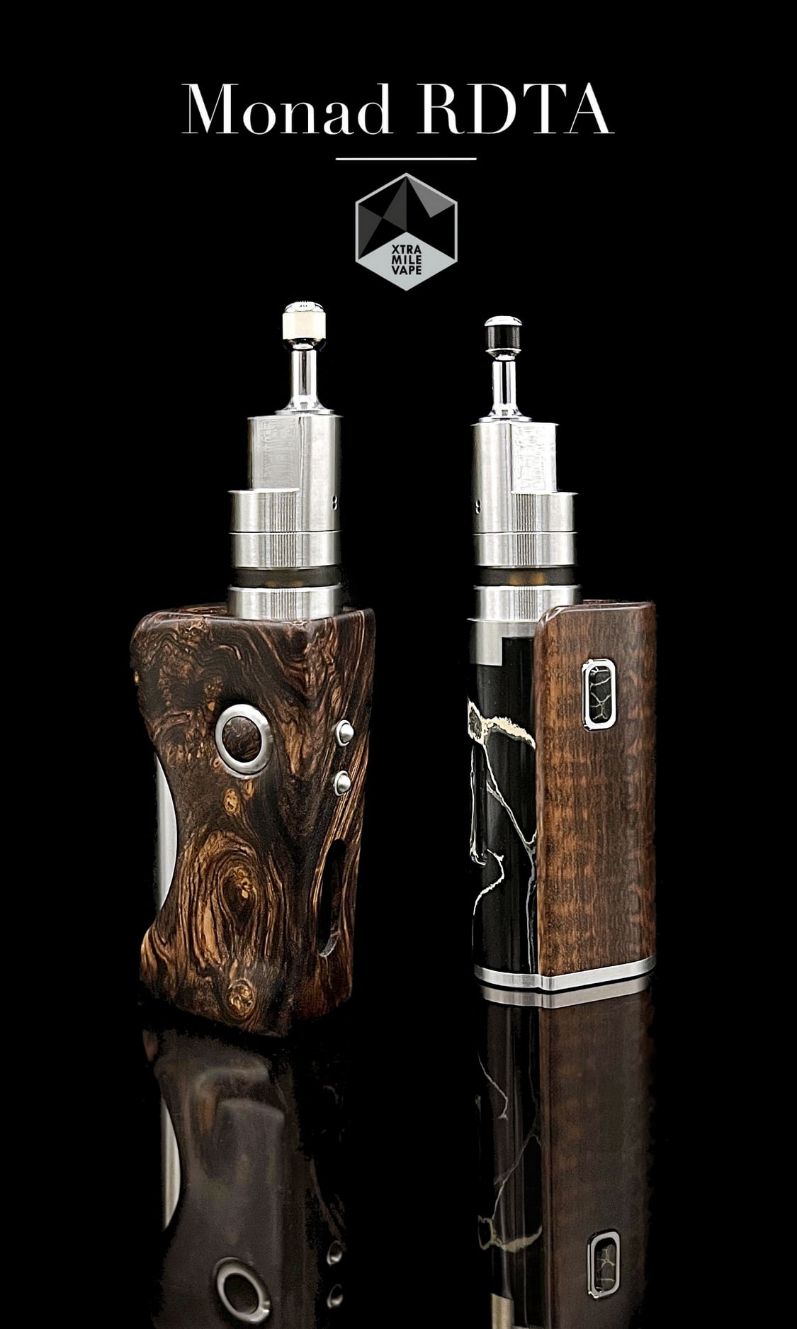 MONAD RDTA by Xtra Mile Vape＋オプションパーツ（2ml tube for YFTK 