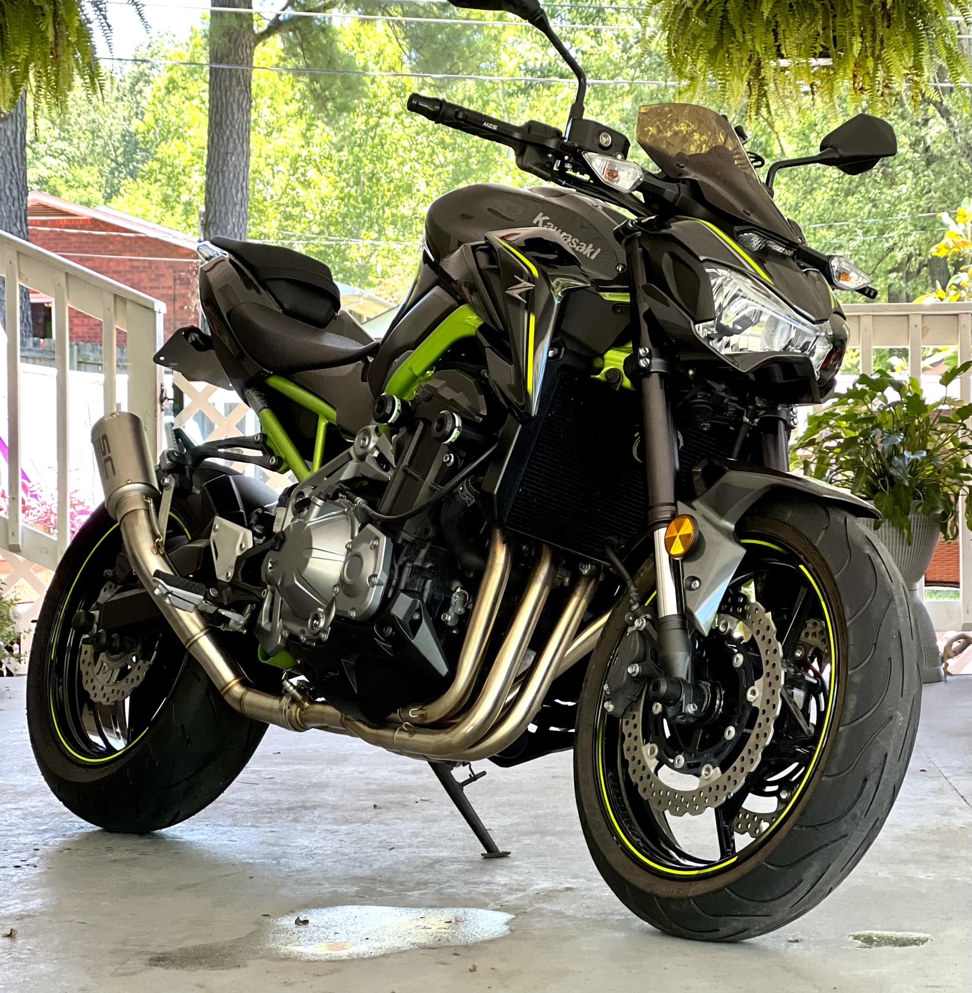 Looking to sell my 2017 Z900 with 8100 miles. Full Project SC