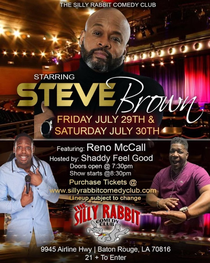 The Silly Rabbit Comedy Club - We’re ONE WEEK away! Atlanta’s very own ...