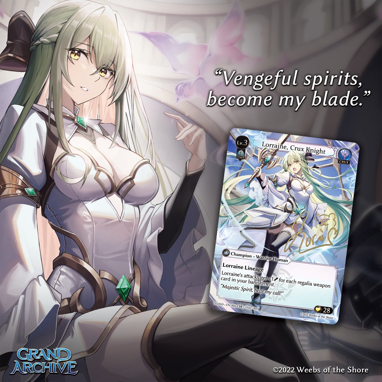 その他 Grand Archive Lorraine, Crux Knight CSR Near Mint Lorraine