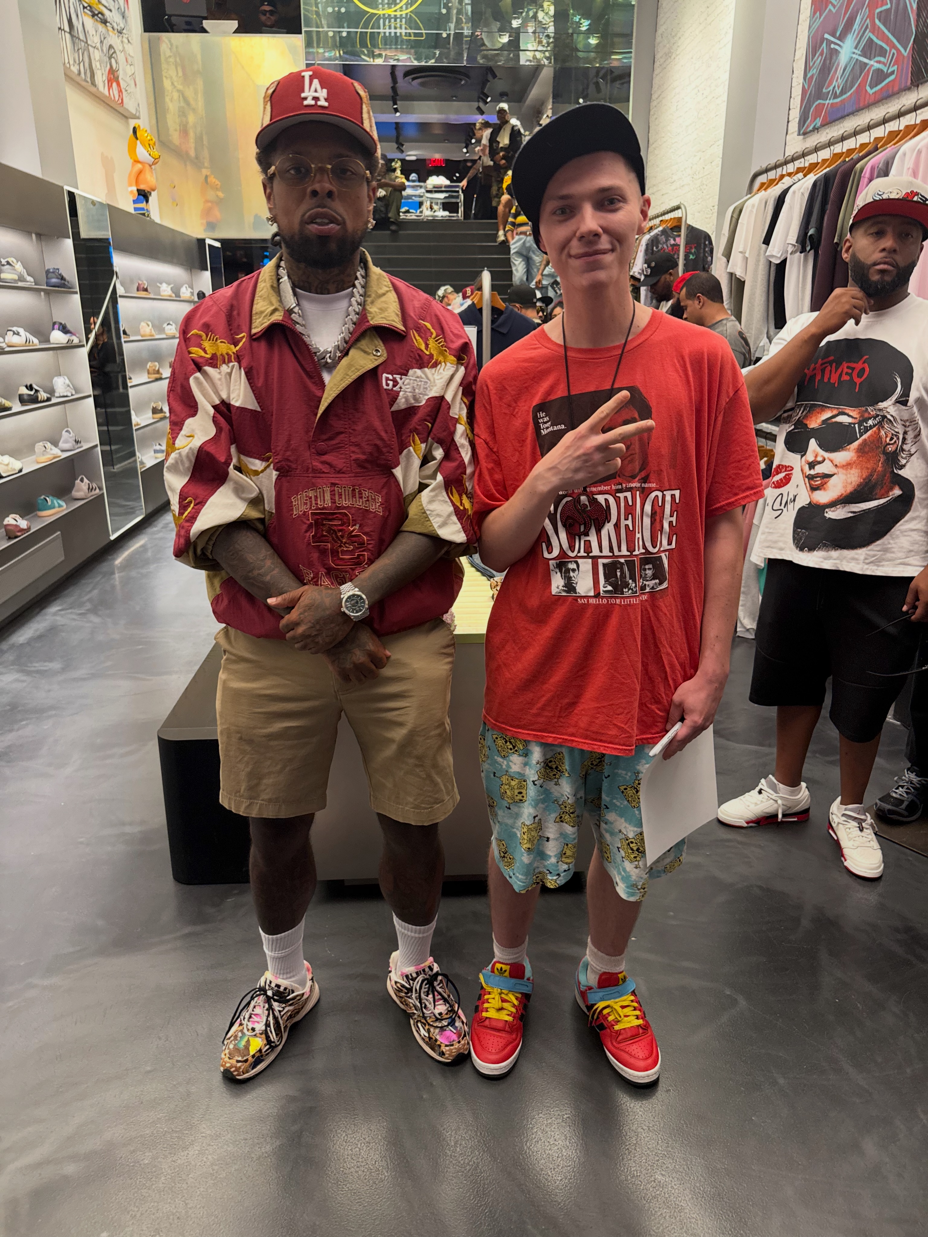 Gangsta セット Westside Gunn meetup at CNCPTS Boston