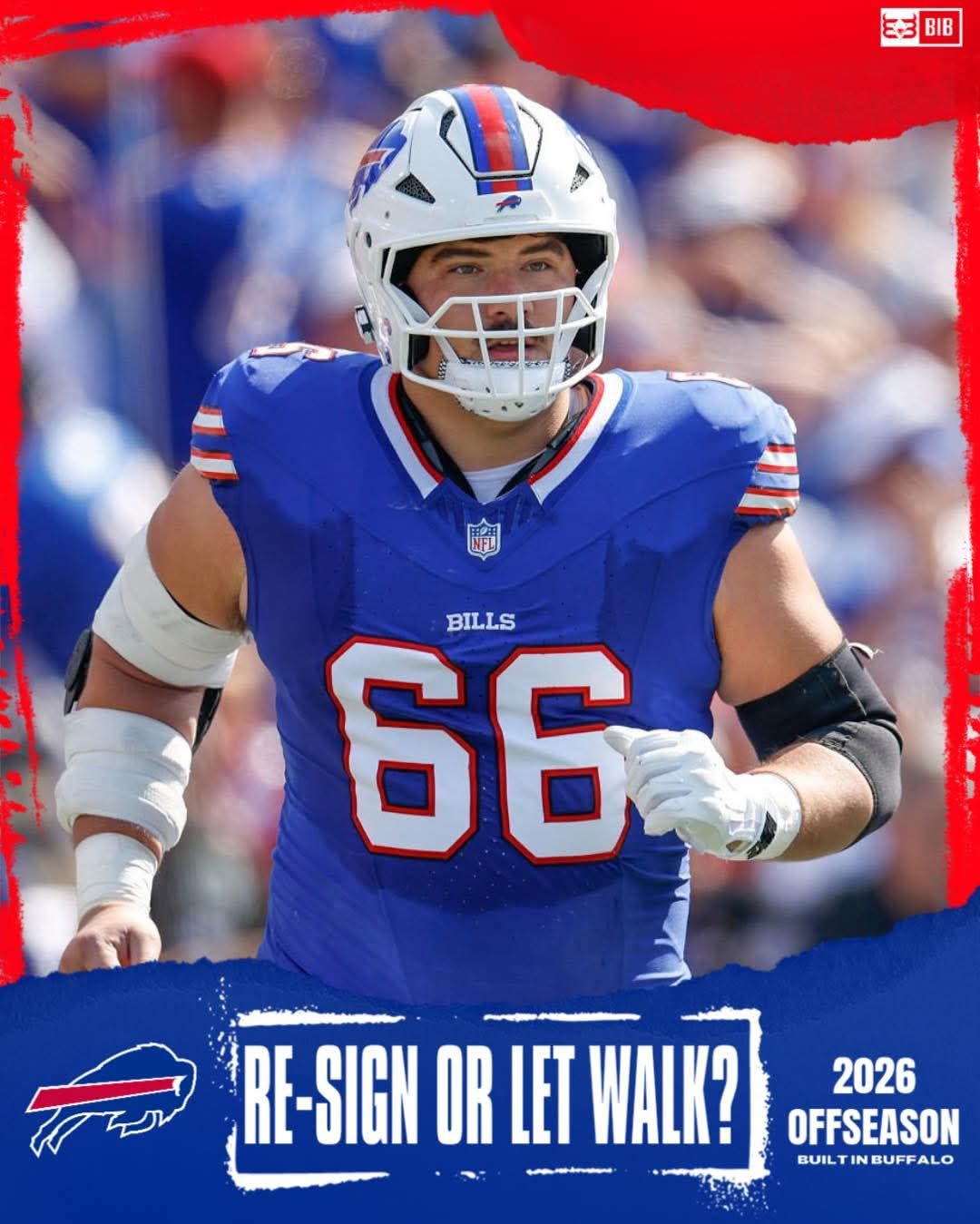 C Connor McGovern is re-signing with the Bills on a four-year, $52