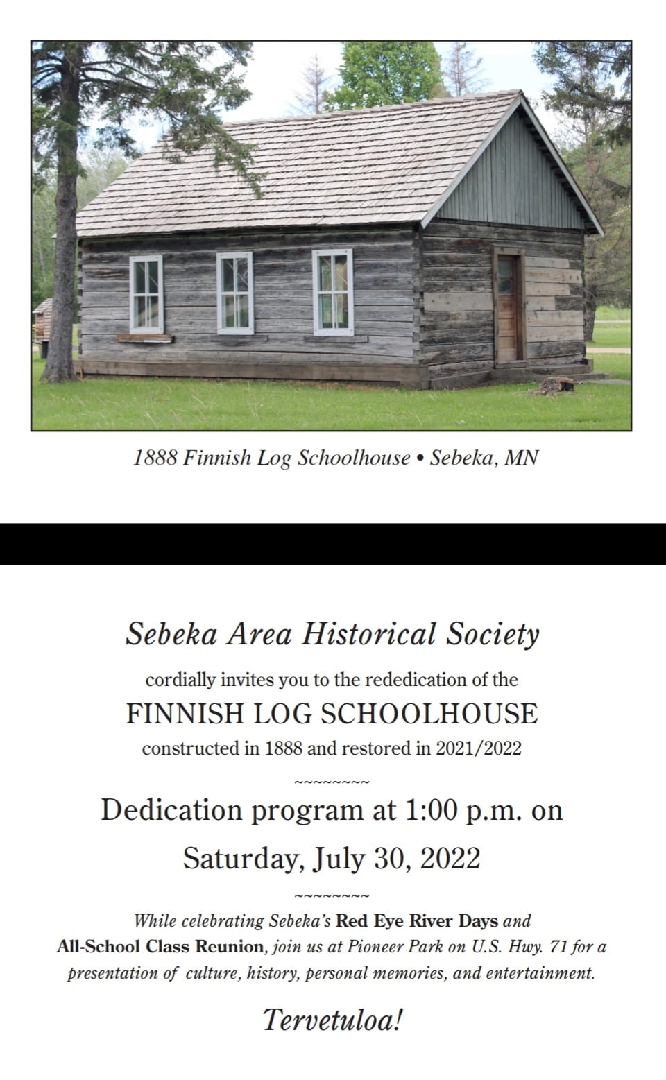 Sebeka Area Historical Society | Sebeka MN