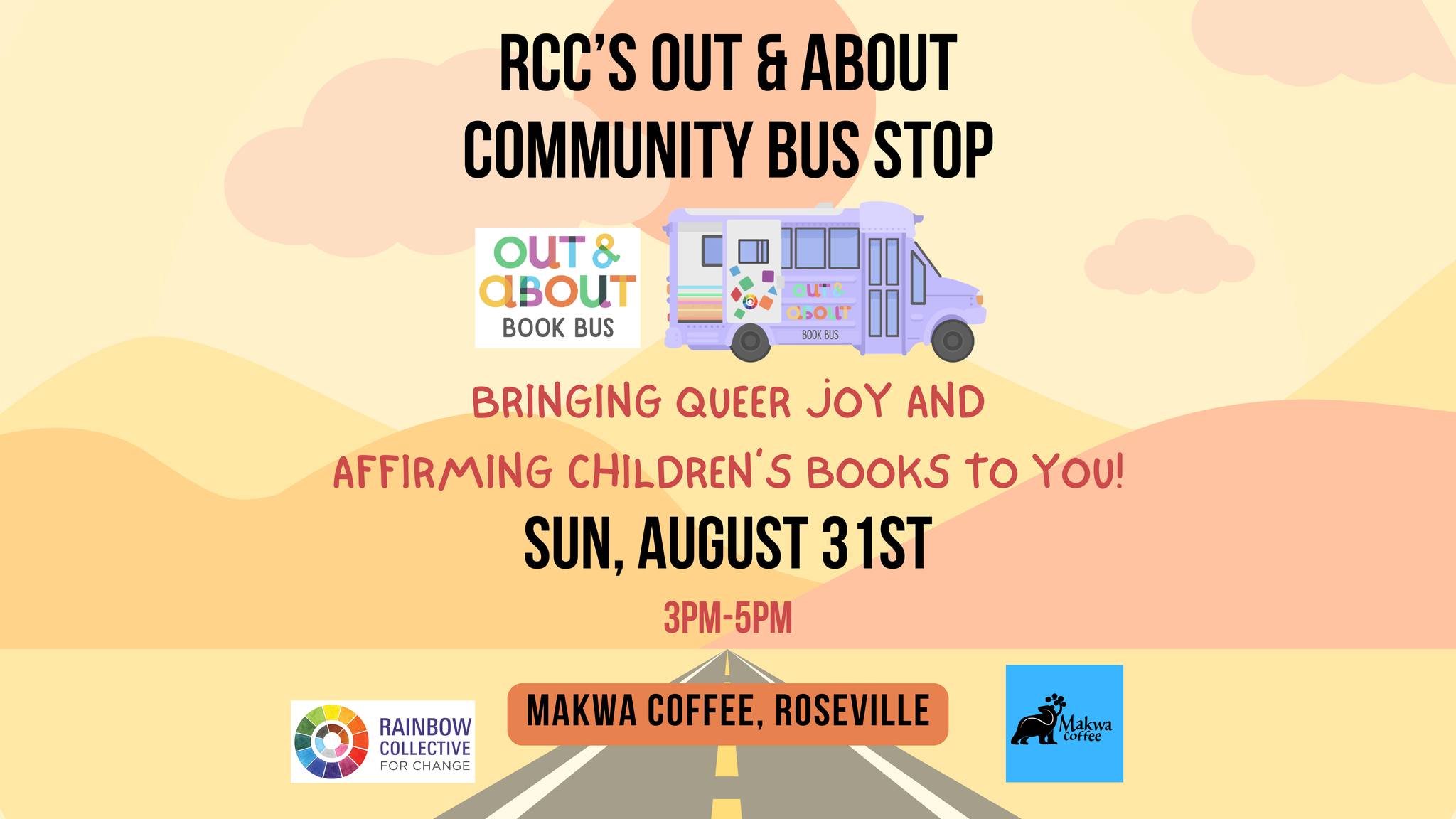 RCC Out & About Book Bus - Community Bus Stop