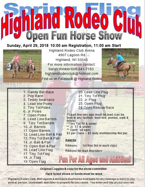 Highland Rodeo Club | Highland WI