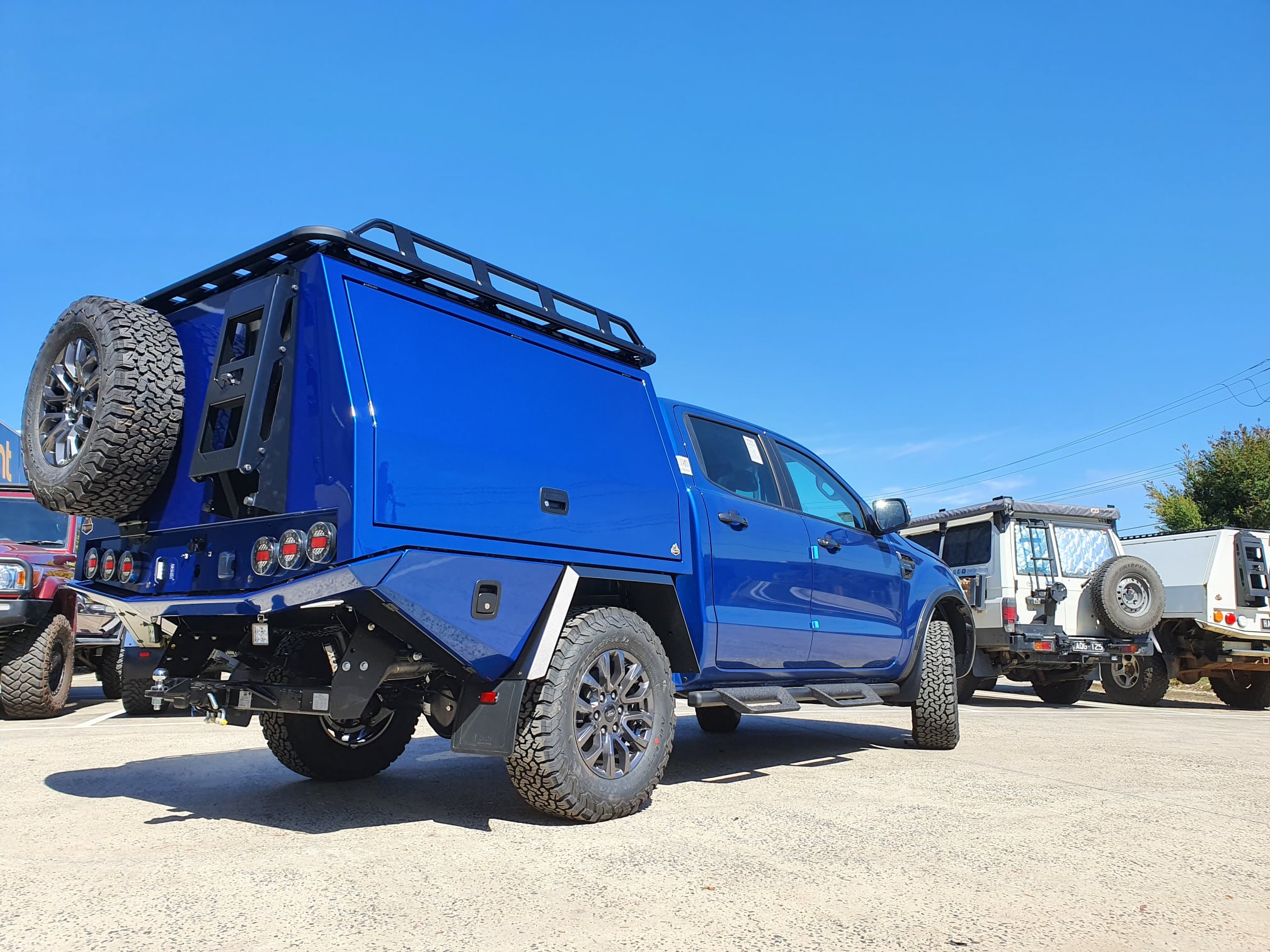 Trig Point - A rare Lightning Blue FX4 MAX Ranger on its... | Facebook