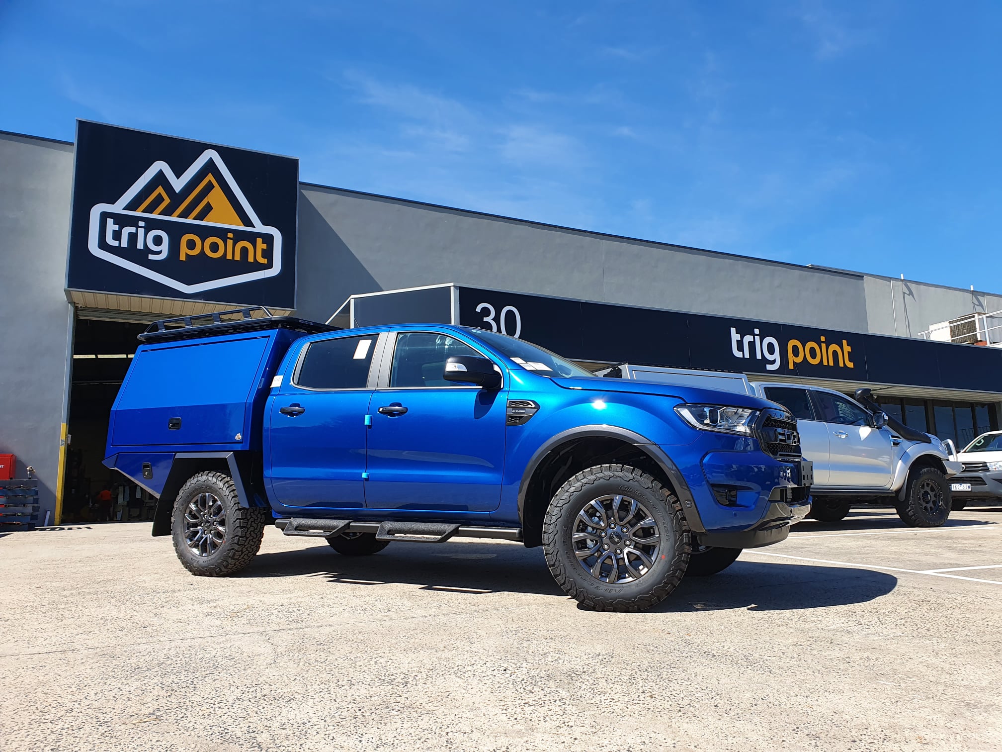 Trig Point - A rare Lightning Blue FX4 MAX Ranger on its... | Facebook