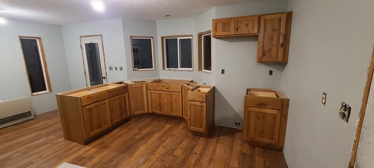 I installed the kitchen... - Compass Rose Construction | Facebook