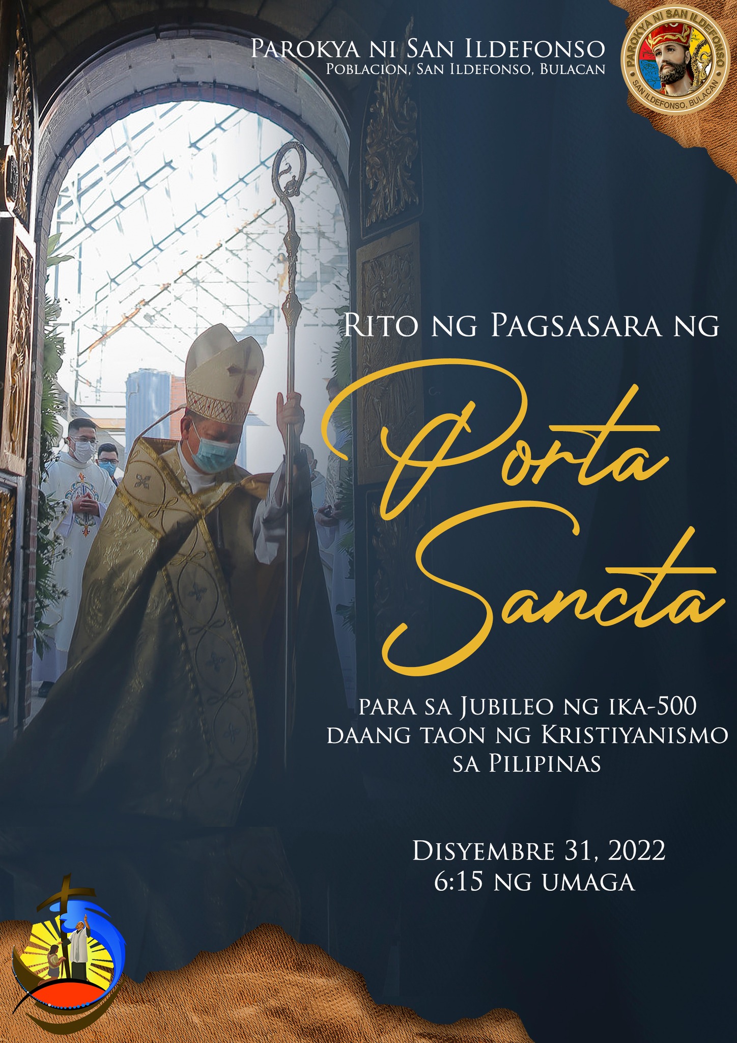 San Ildefonso Parish Church - Papuri at pasasalamat sa limang daang ...