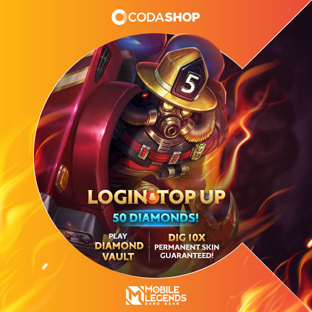 Codashop - Dig in Diamond Vault and win Diamonds now! A... | Facebook