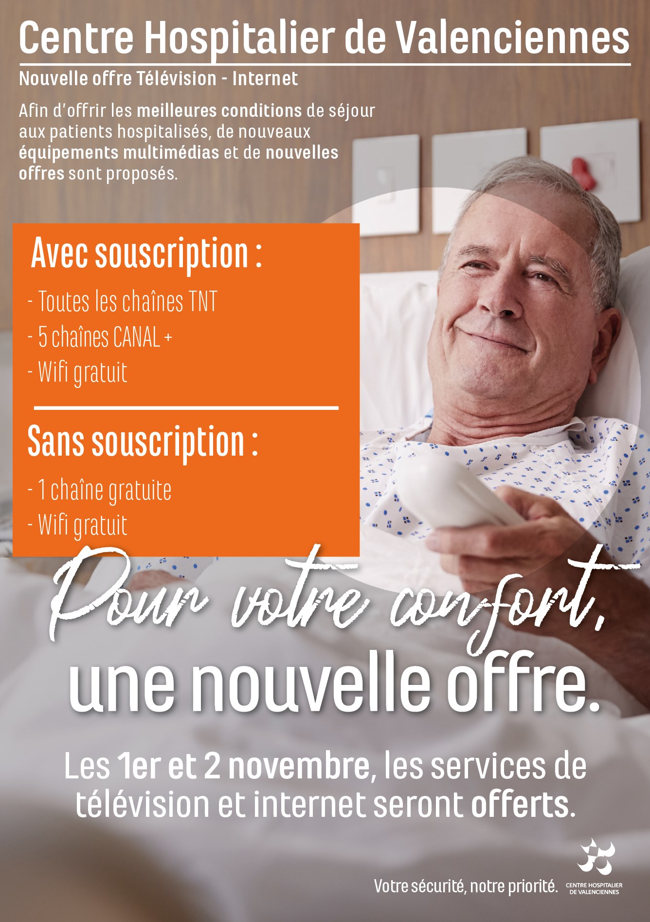 Numéro De Téléphone De L hôpital Jean bernard à Valenciennes
