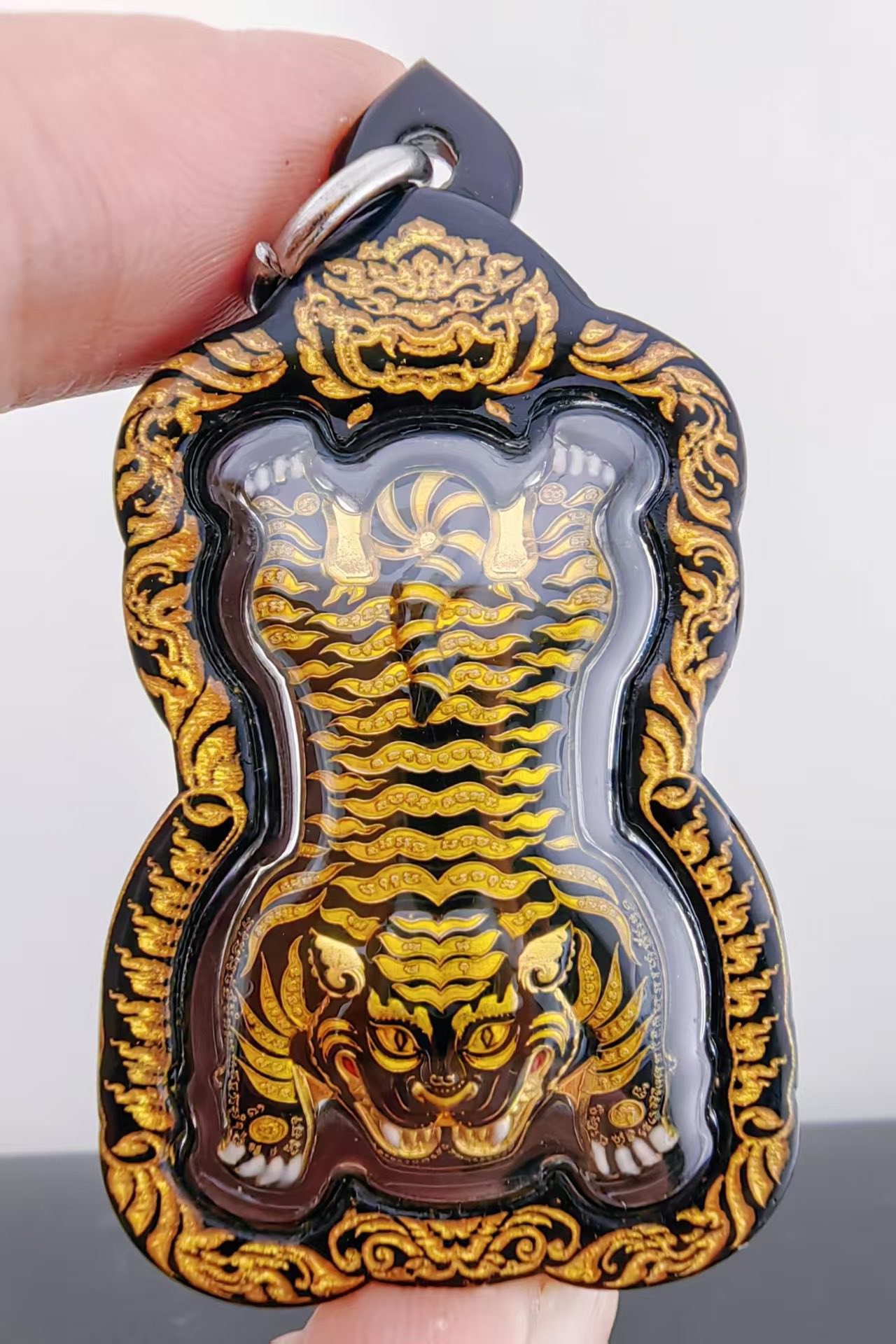🐯 【猛虎扑财· 断头虎神盾】 🐯 龙婆禅乃Lp Channai｜Wat