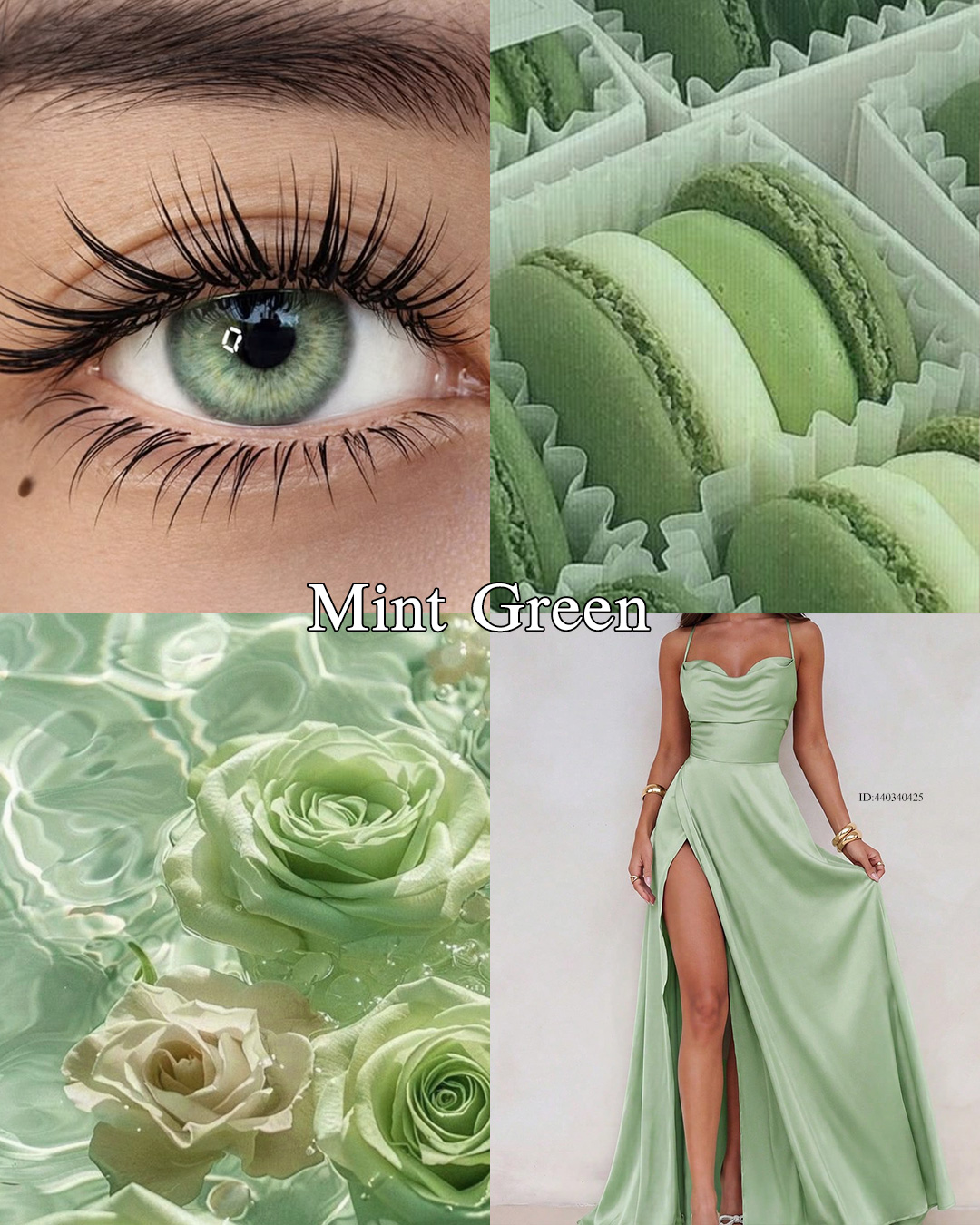 lipstick with mint green dress Swipe for shades that inspire all kinds of envy 🫒🍋‍🟩💚 Search 