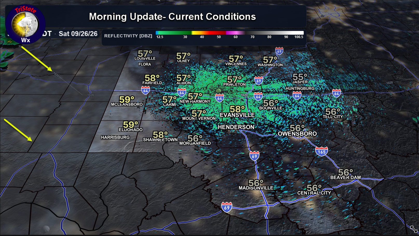 tristatewx #inwx #ilwx #kywx 9/26/26 Morning Update: Good Saturday