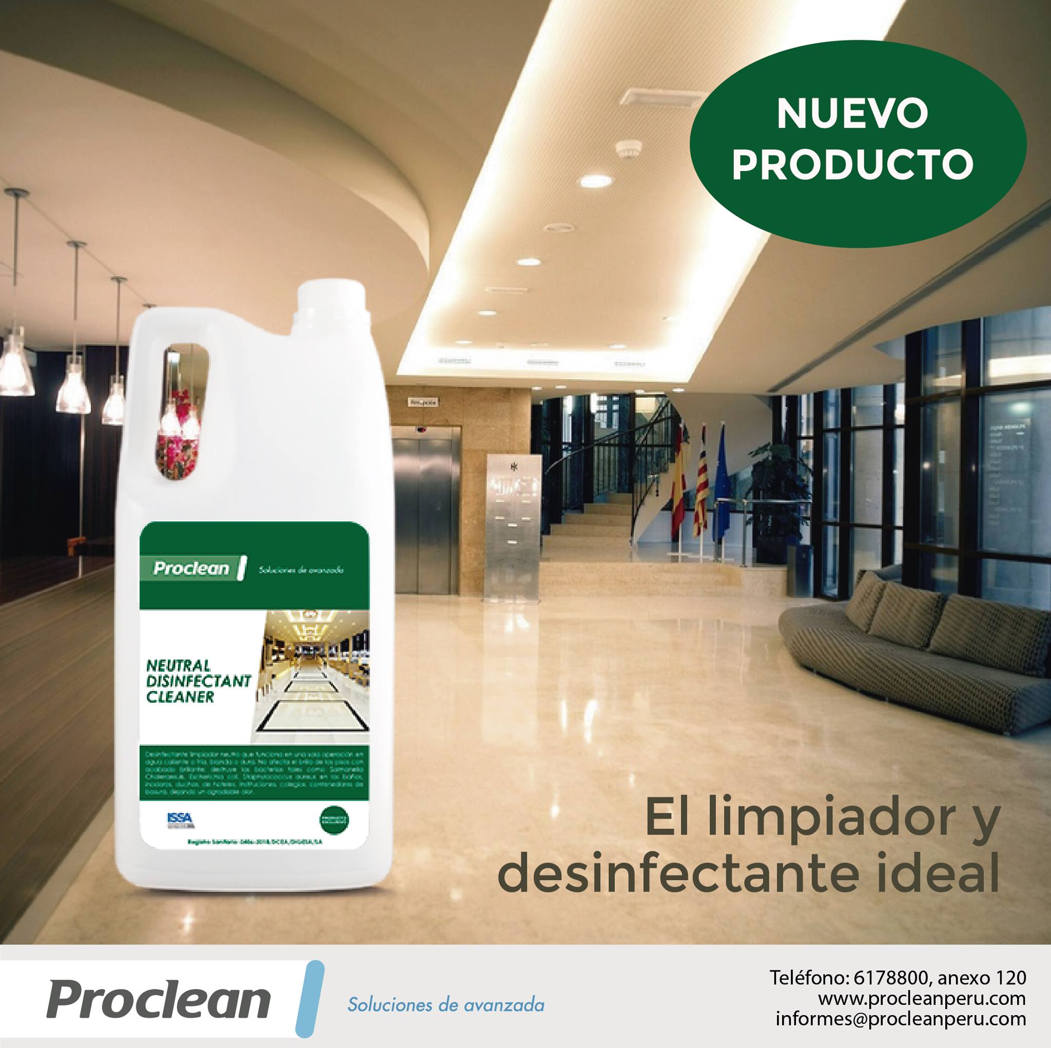 Proclean - ¡CONOCE NUESTRO #NUEVO NEUTRAL DISINFECTANT... | Facebook