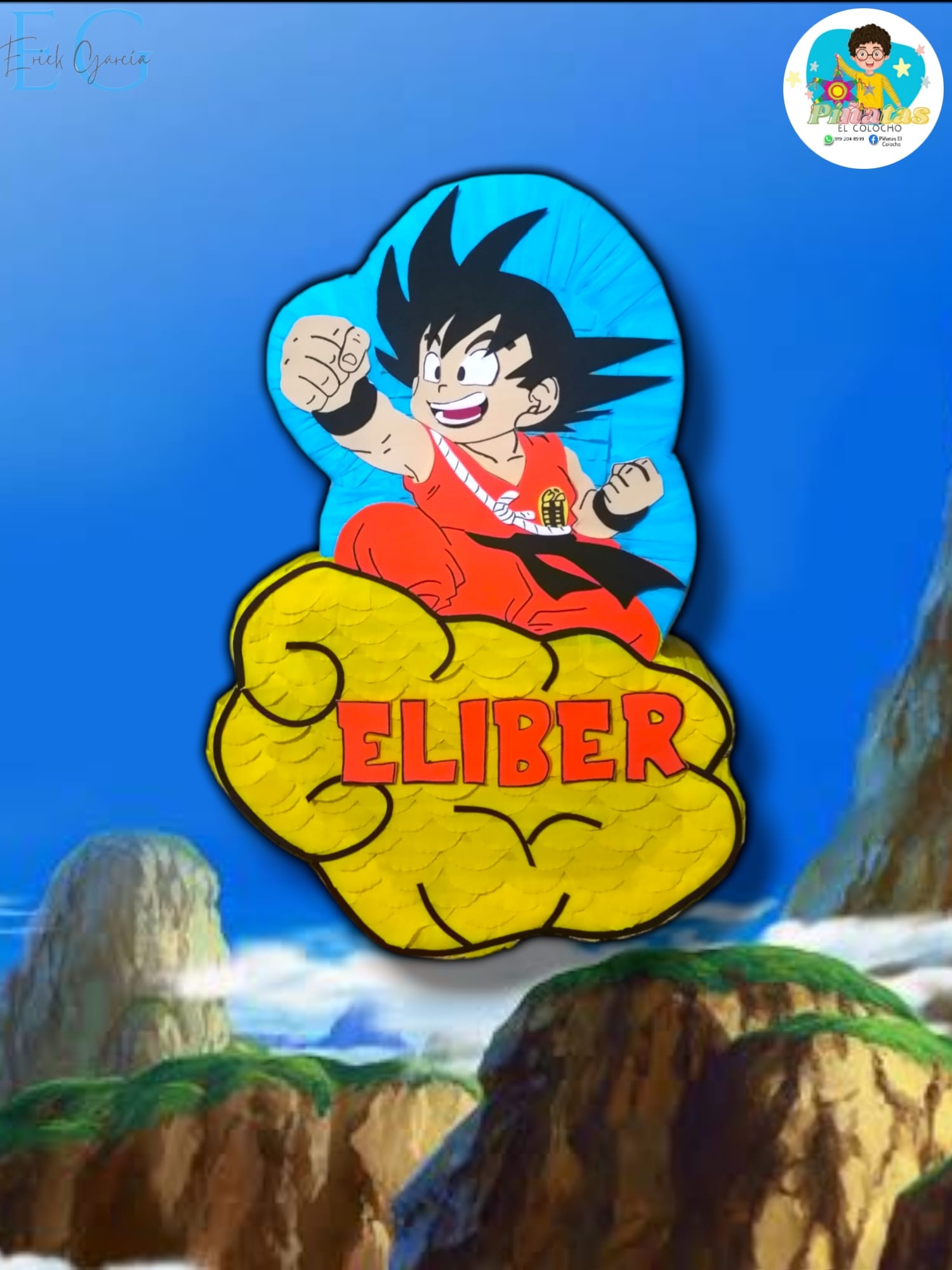 🟠🐲☁️Chala head chala☁️🐲🟠 #Goku 💥🐲... - Piñatas El Colocho | Facebook