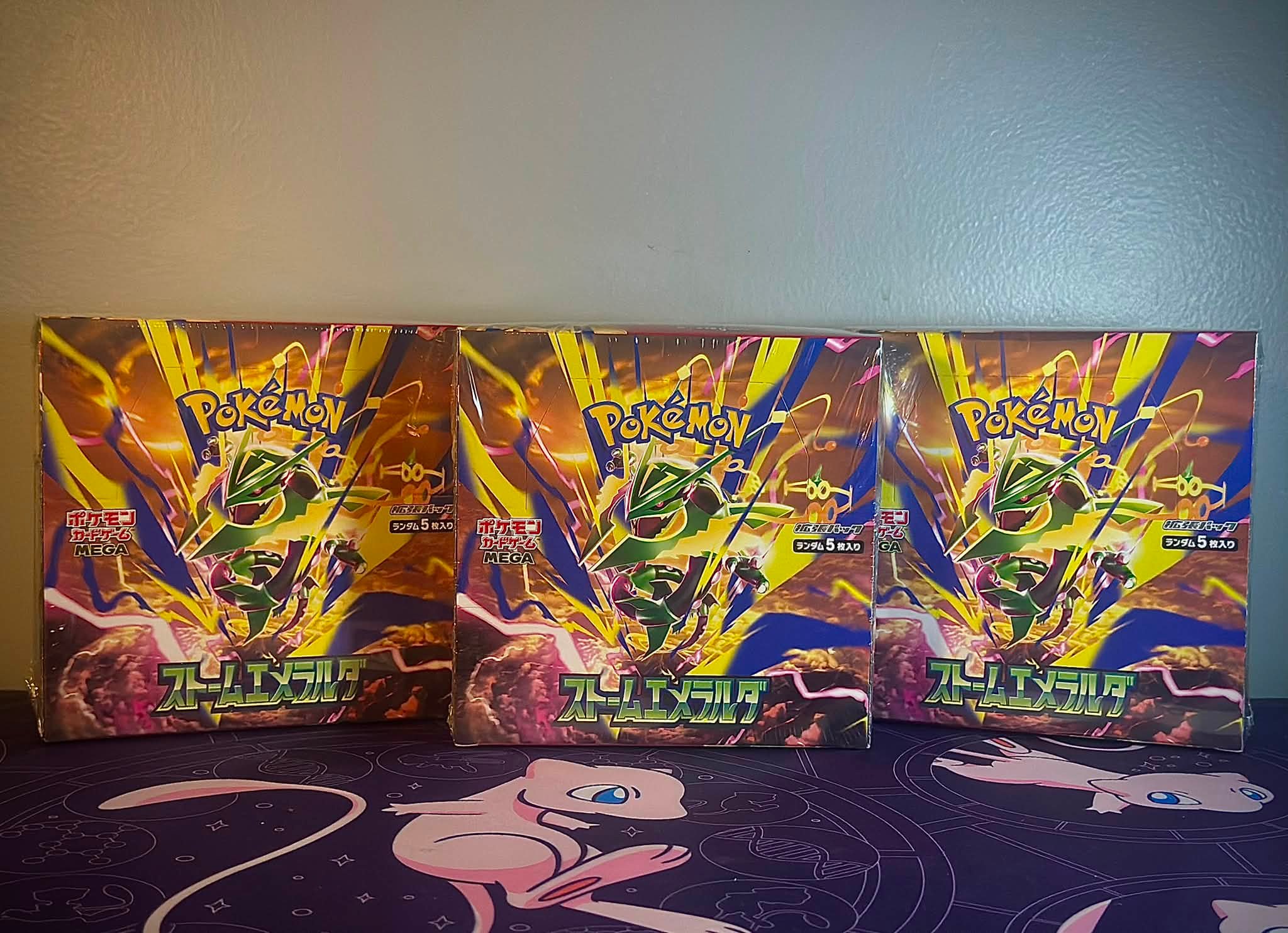 Storm Emerald 2 boxes (shrink wrapped) 8k each