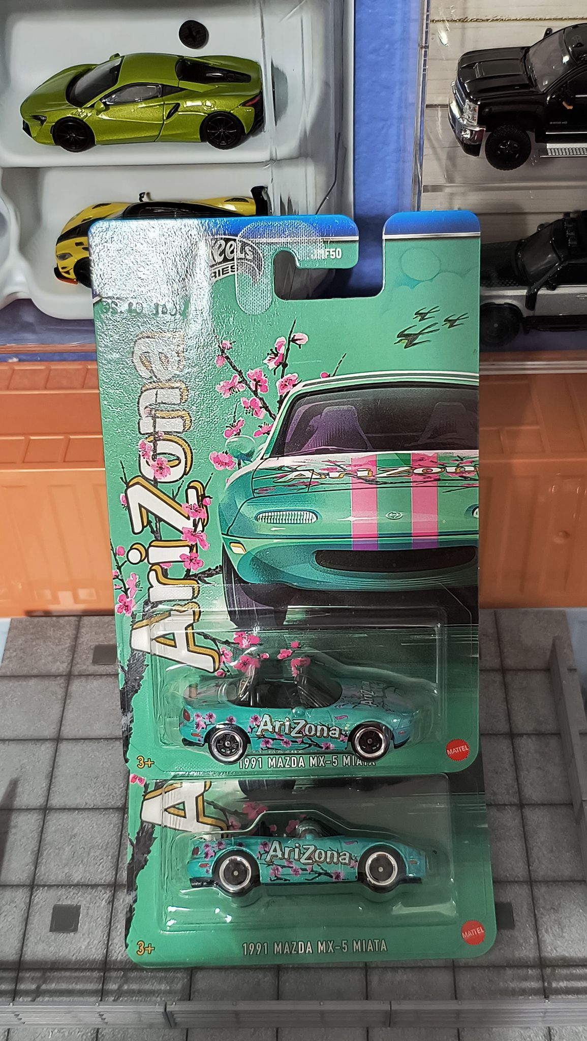Hot Wheels 1991 Mazda MX-5 Miata found at Walmart