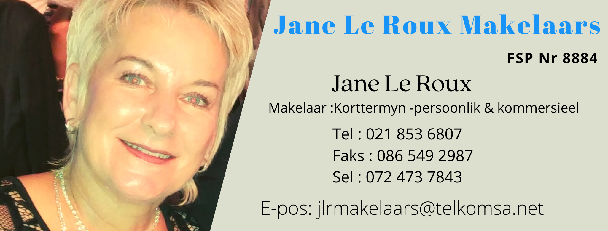 Jane Le Roux Makelaars | Strand