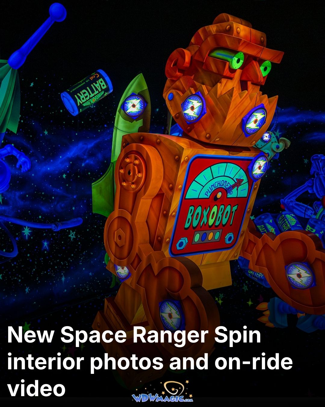 First look at the new PhotoPass image for Buzz Lightyear's Space