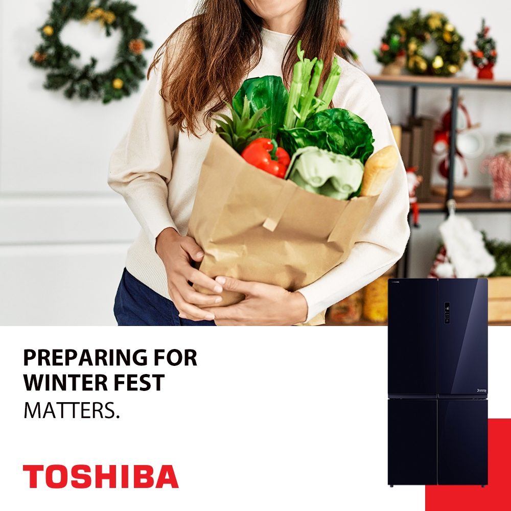 Toshiba presents 𝐌𝐀𝐆𝐍𝐈𝐌𝐎𝐎𝐃 Artistic refrigerator decal