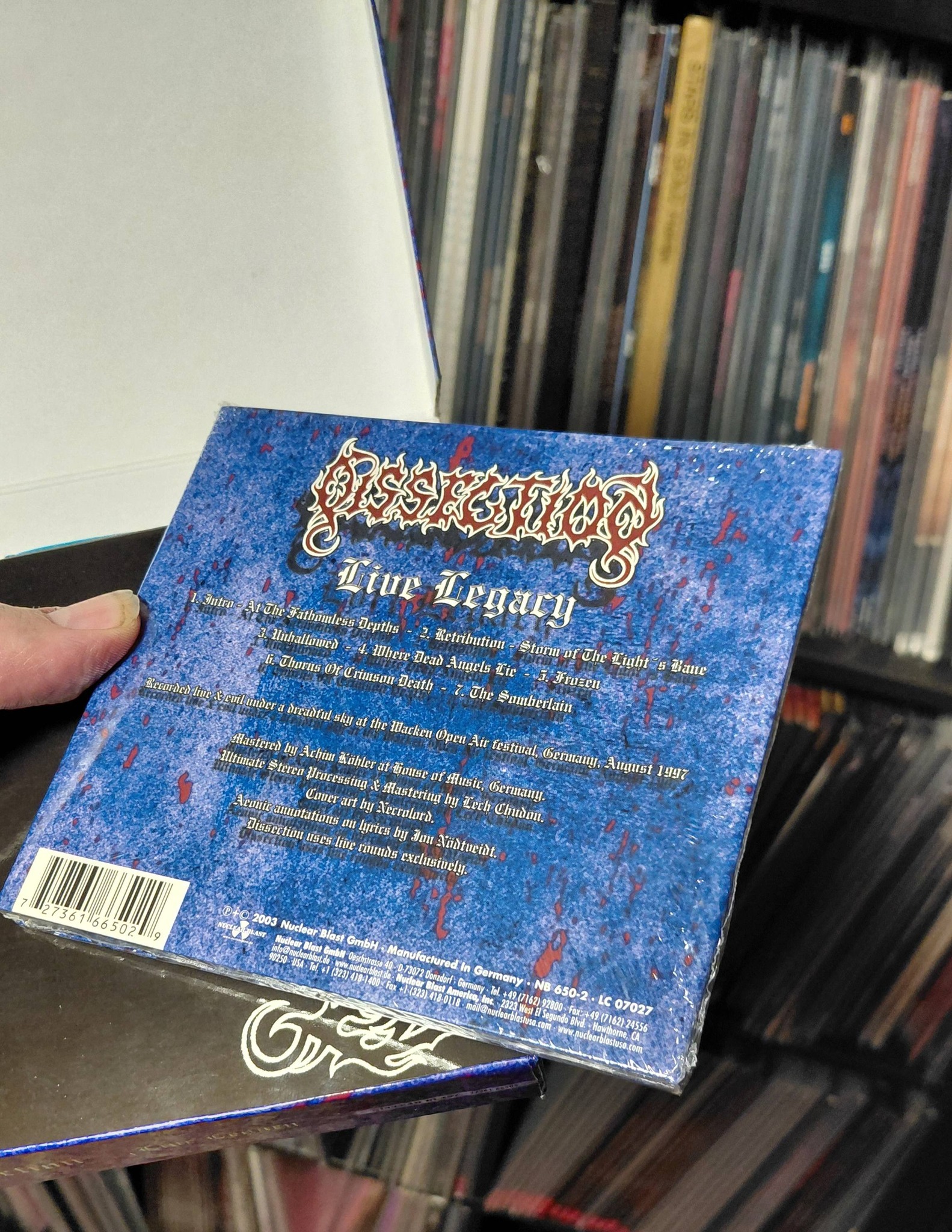 Dissection-Live Legacy