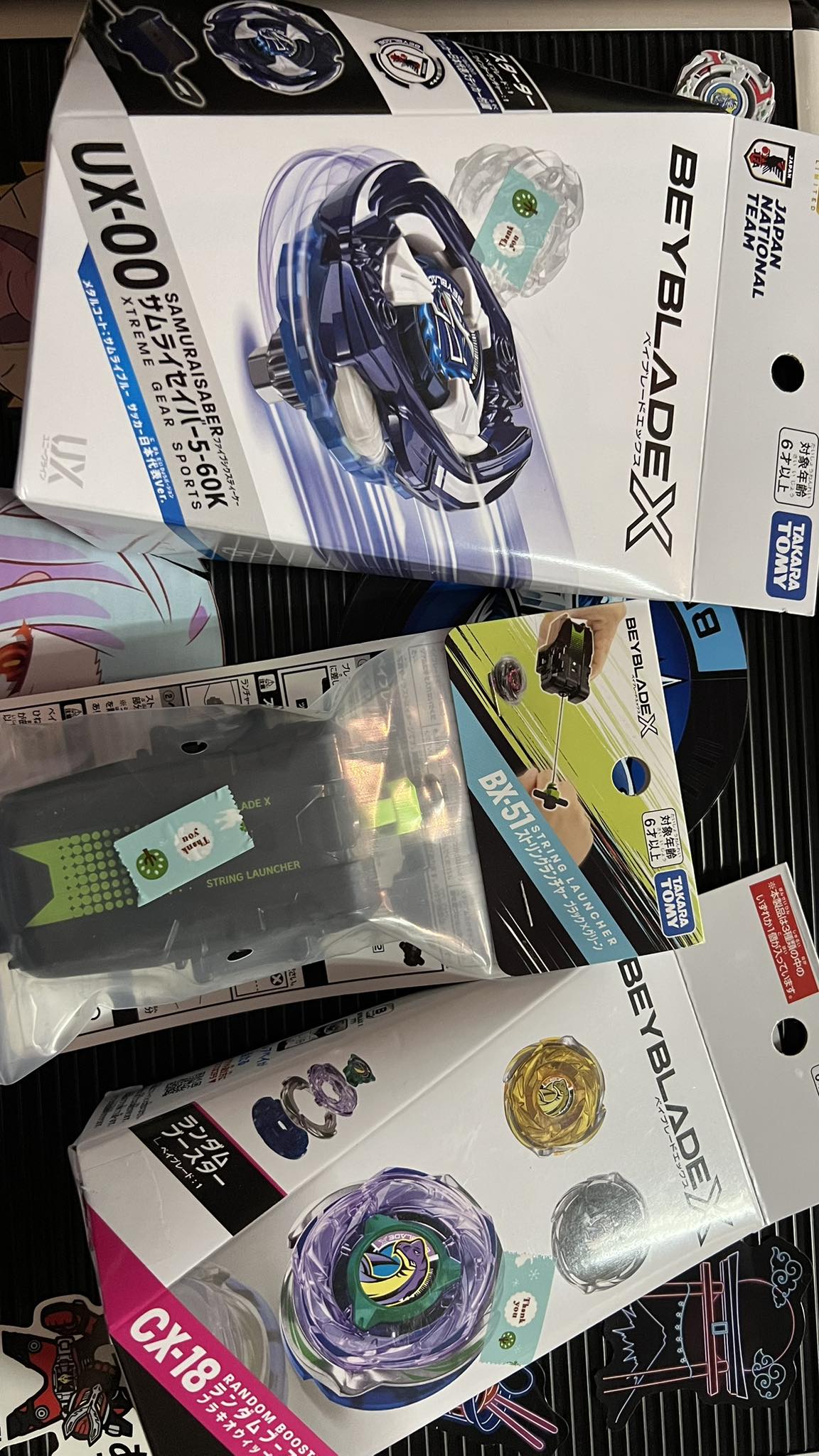 BEYBLADE X Starter Sets for Sale: UX-11, CX-13, BX-23, and UX-01