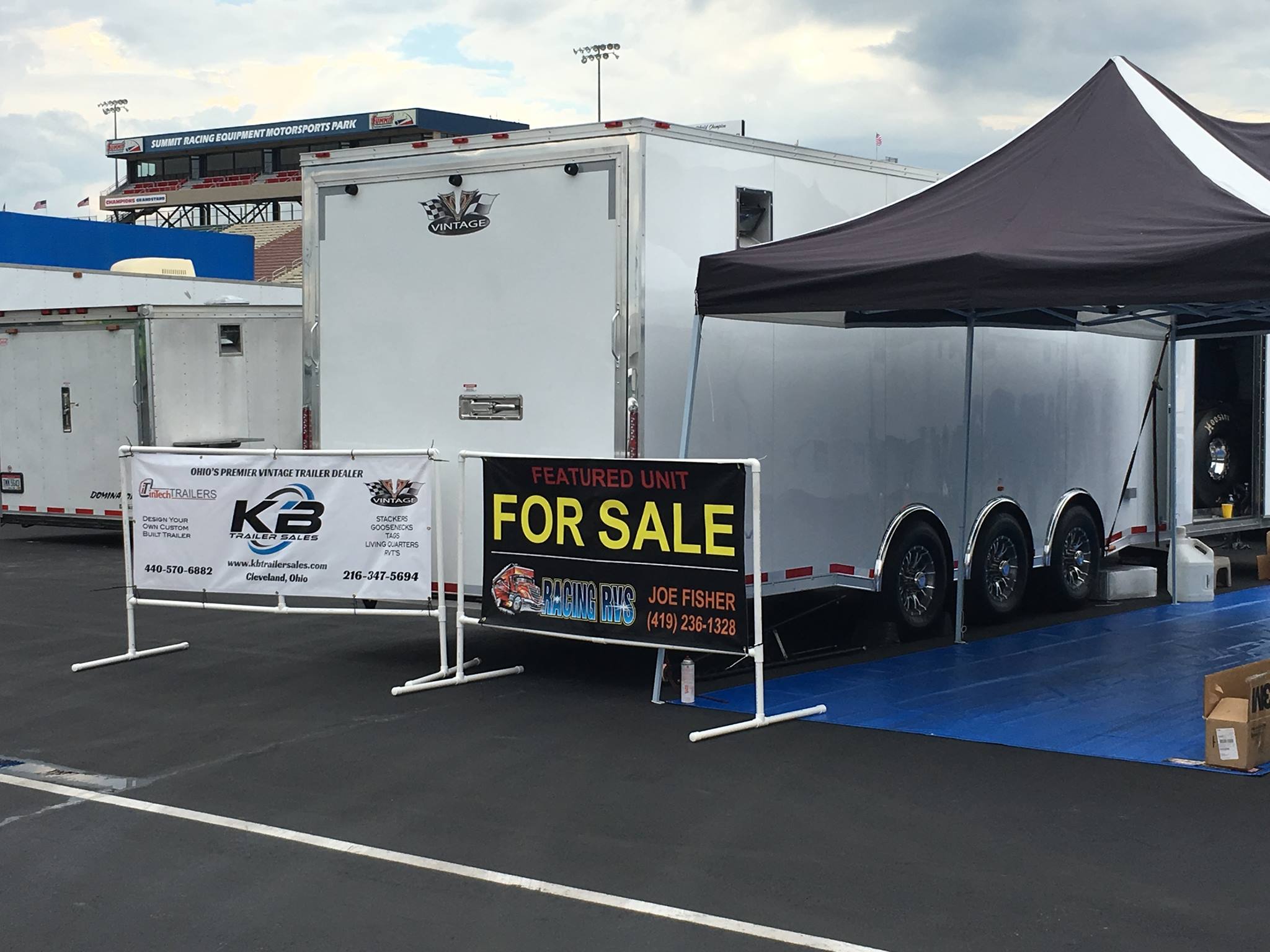 The KB Trailer Sales and Racing RV's... - KB Trailer Sales