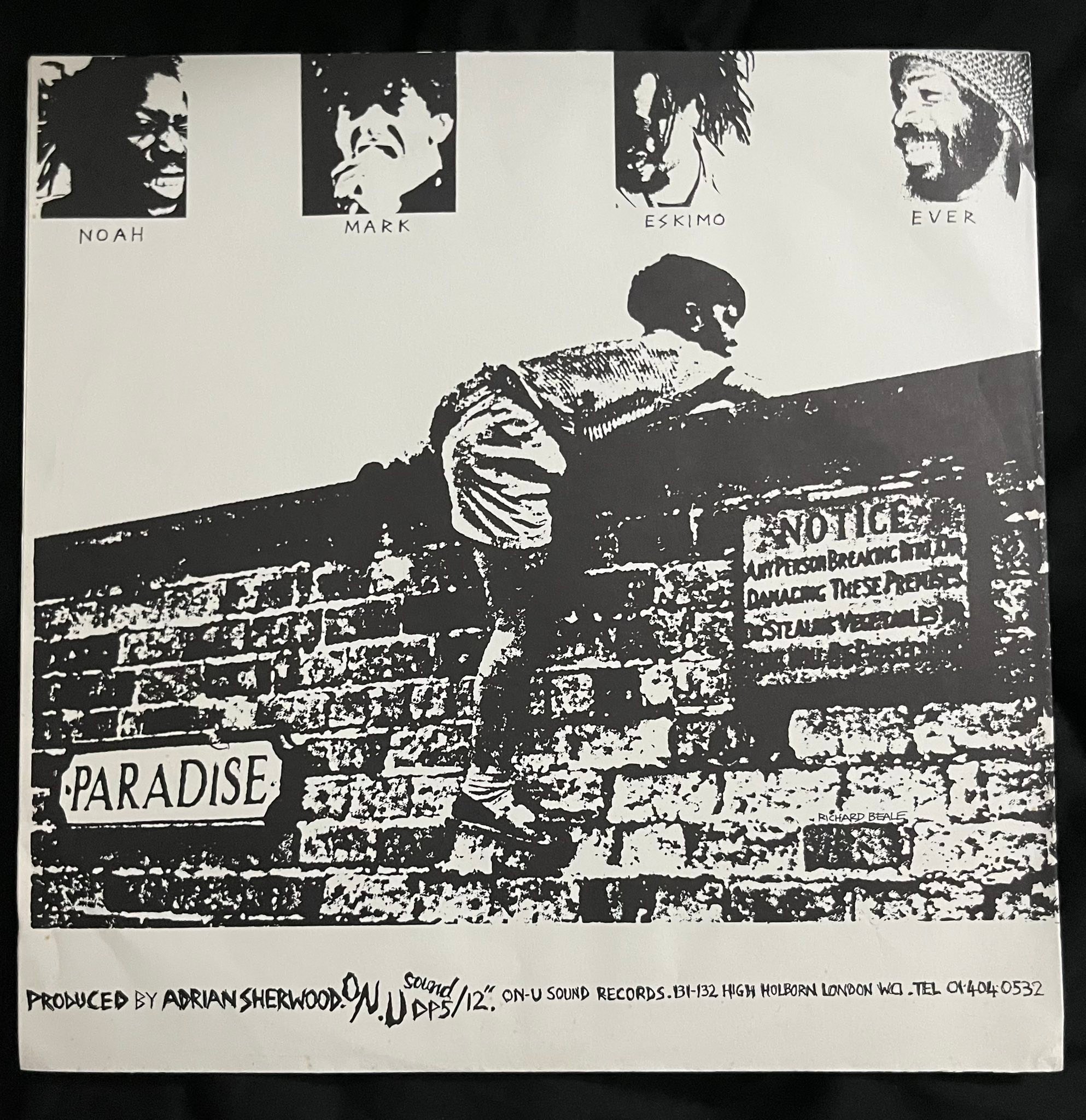 Mark Stewart and the Mafia's album in East Lansing, Michigan