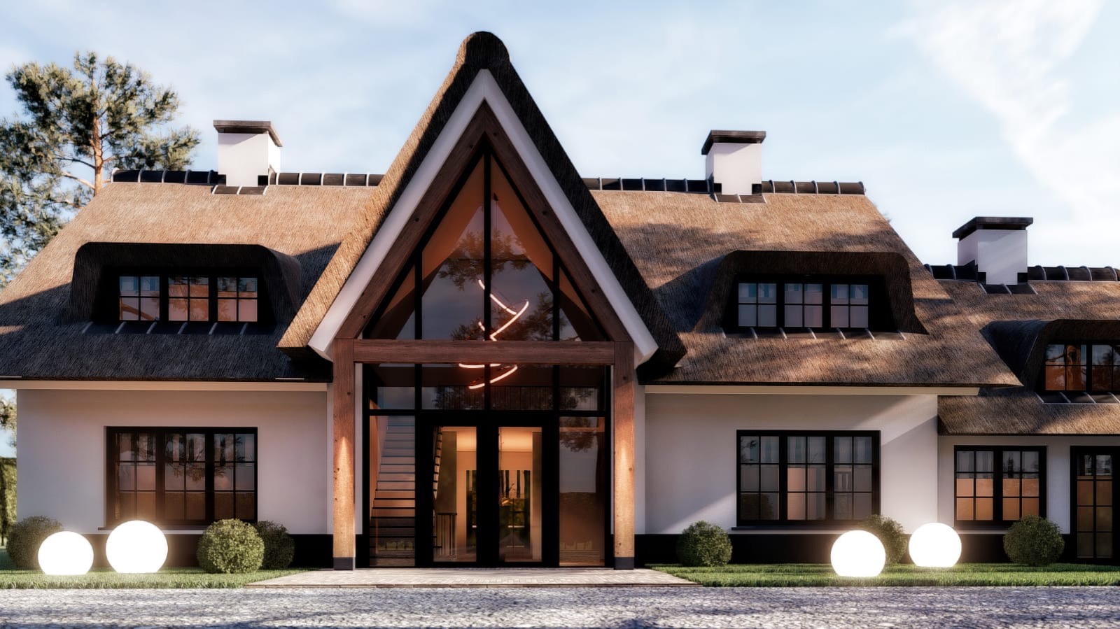 HOOG.design - | Luxe woonhuis met rieten dak | Realisatie... | Facebook