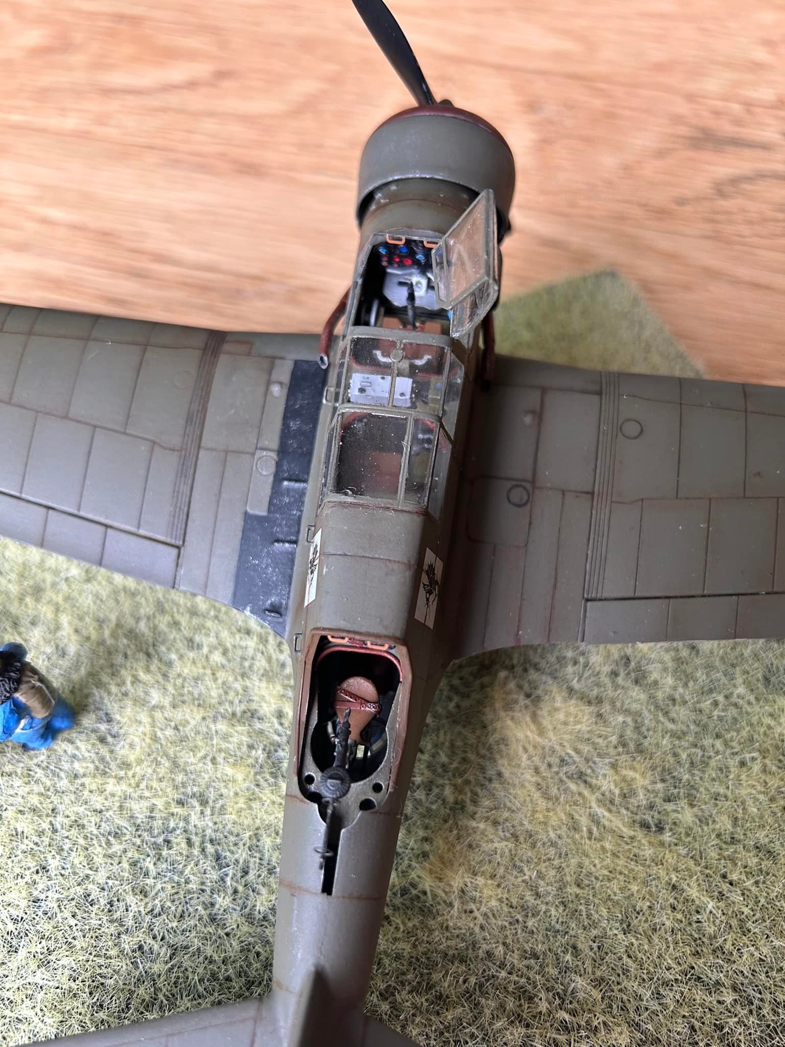Mirage hobby's 1/48 pzl.37b Łos model build